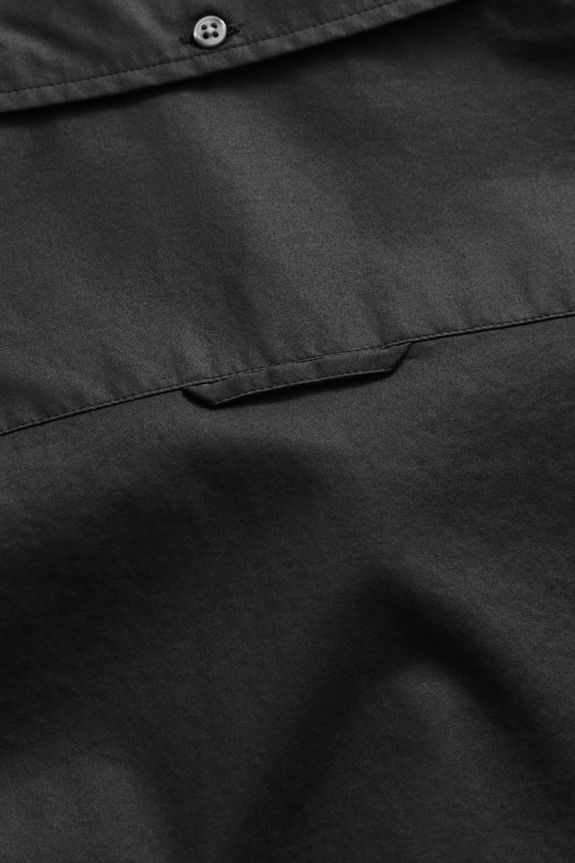 Slim Fit Classic Popeline Hemd
