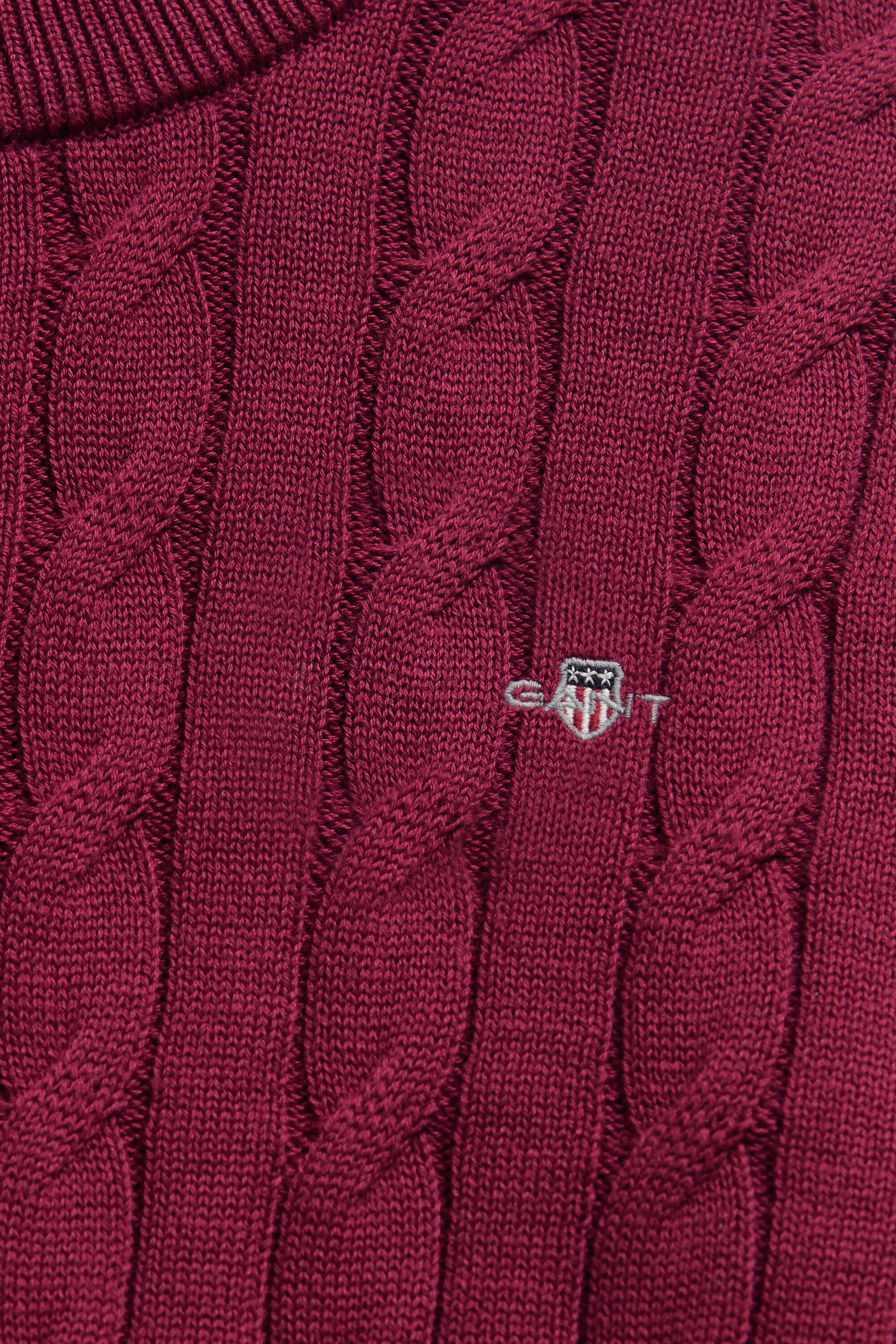 Teen Girls Shield Zopfstrickpullover
