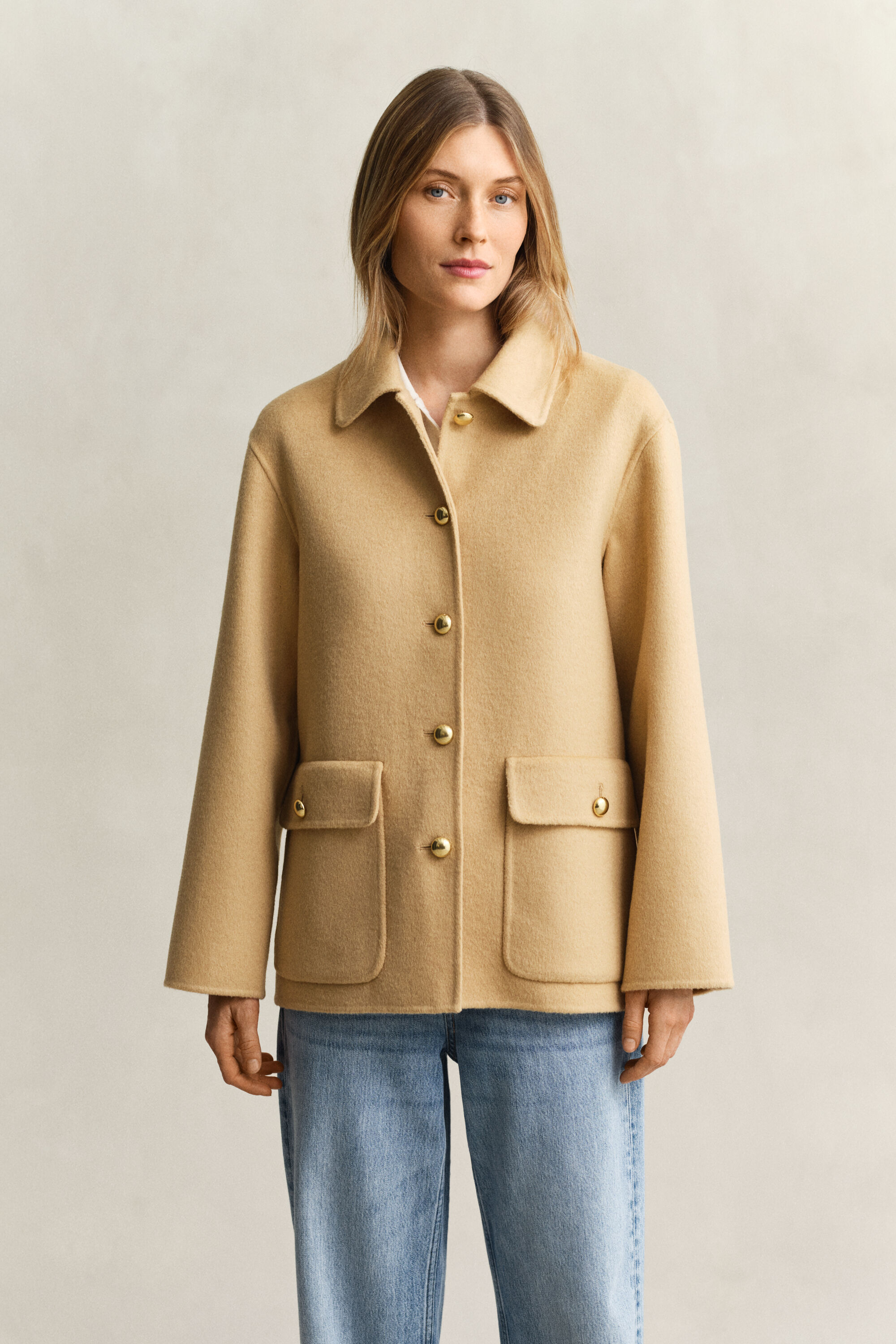 Handgenähte Jacke