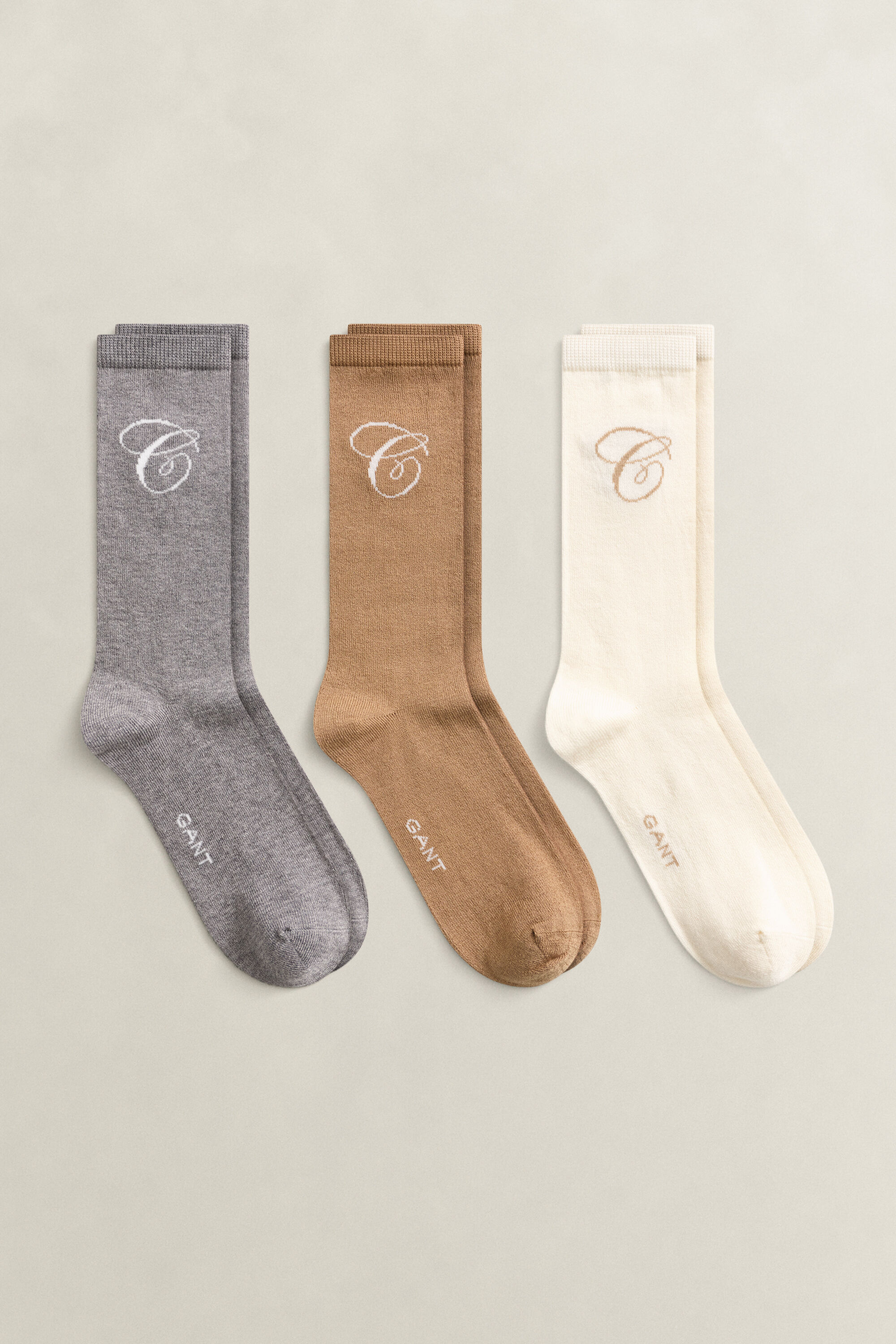 3er-Pack Socken mit G-Schriftzug