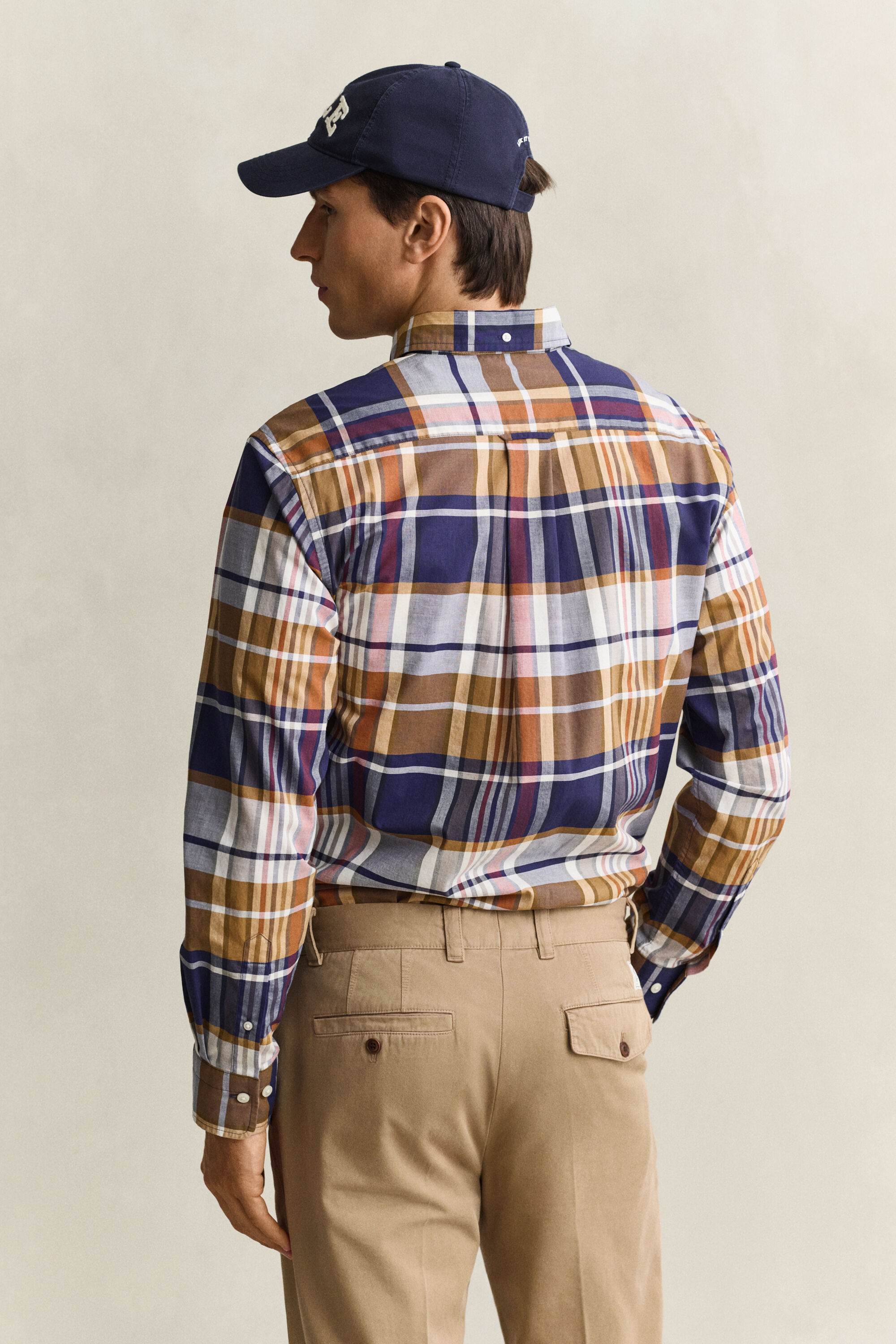 Gant x Yale Karohemd aus Popeline
