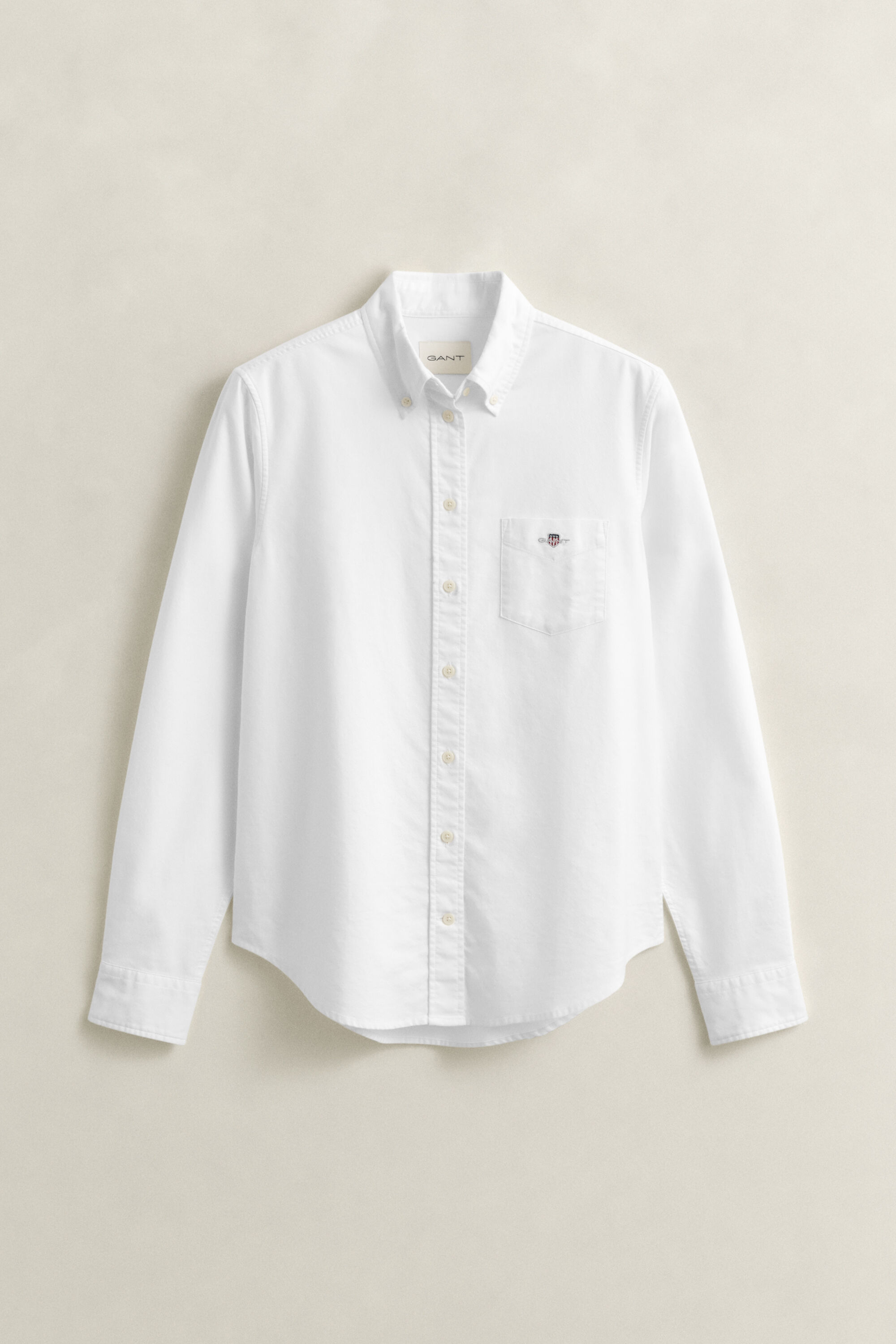 Regular Fit Classic Oxford-Bluse