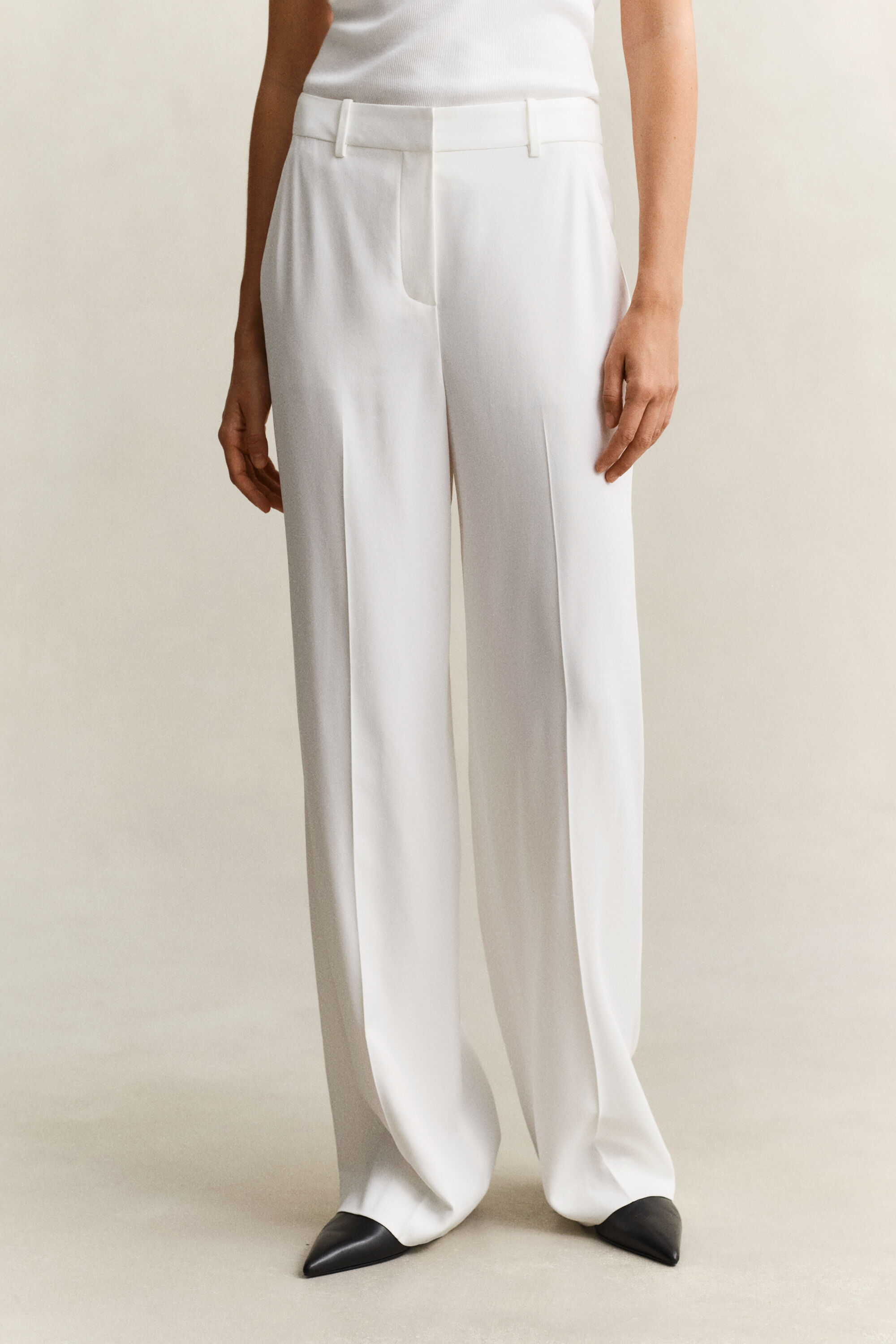 Formelle Hose aus Crêpe