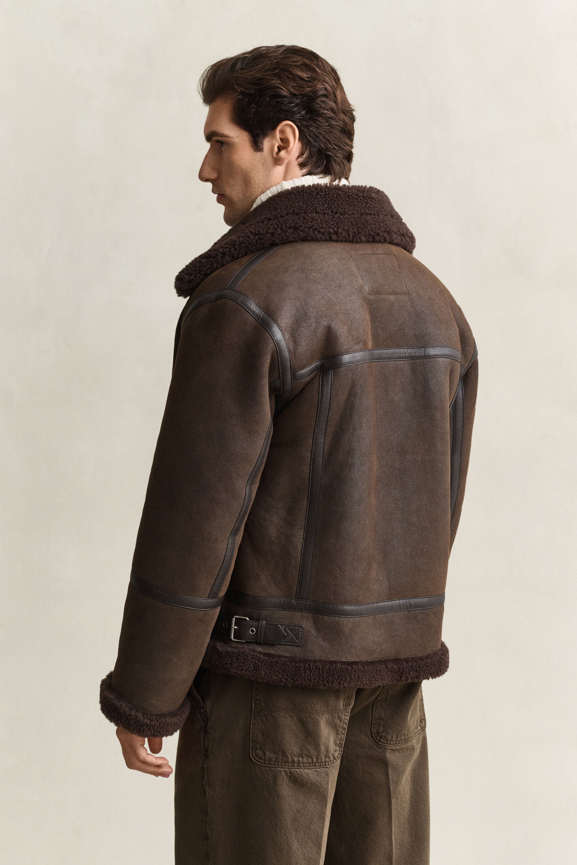 Shearling-Jacke