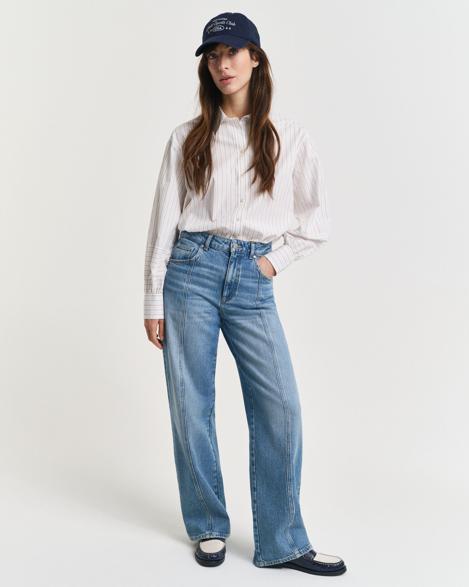 Relaxed Fit Jeans mit geradem Bein