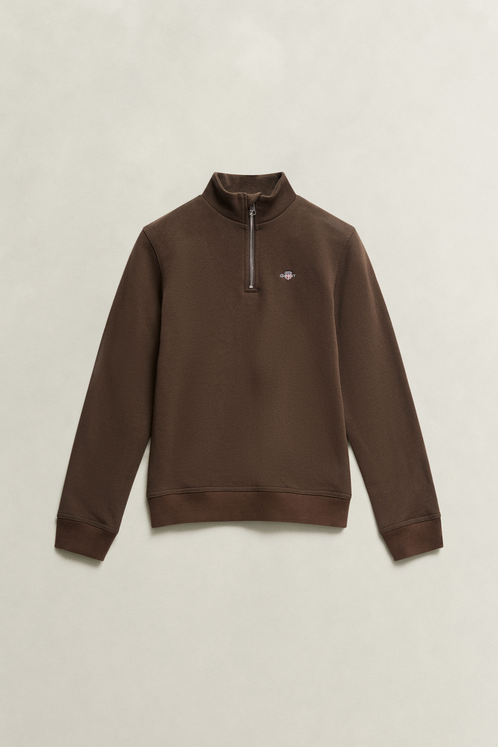 Teen Boys Shield Sweatshirt mit Reißverschlusskragen