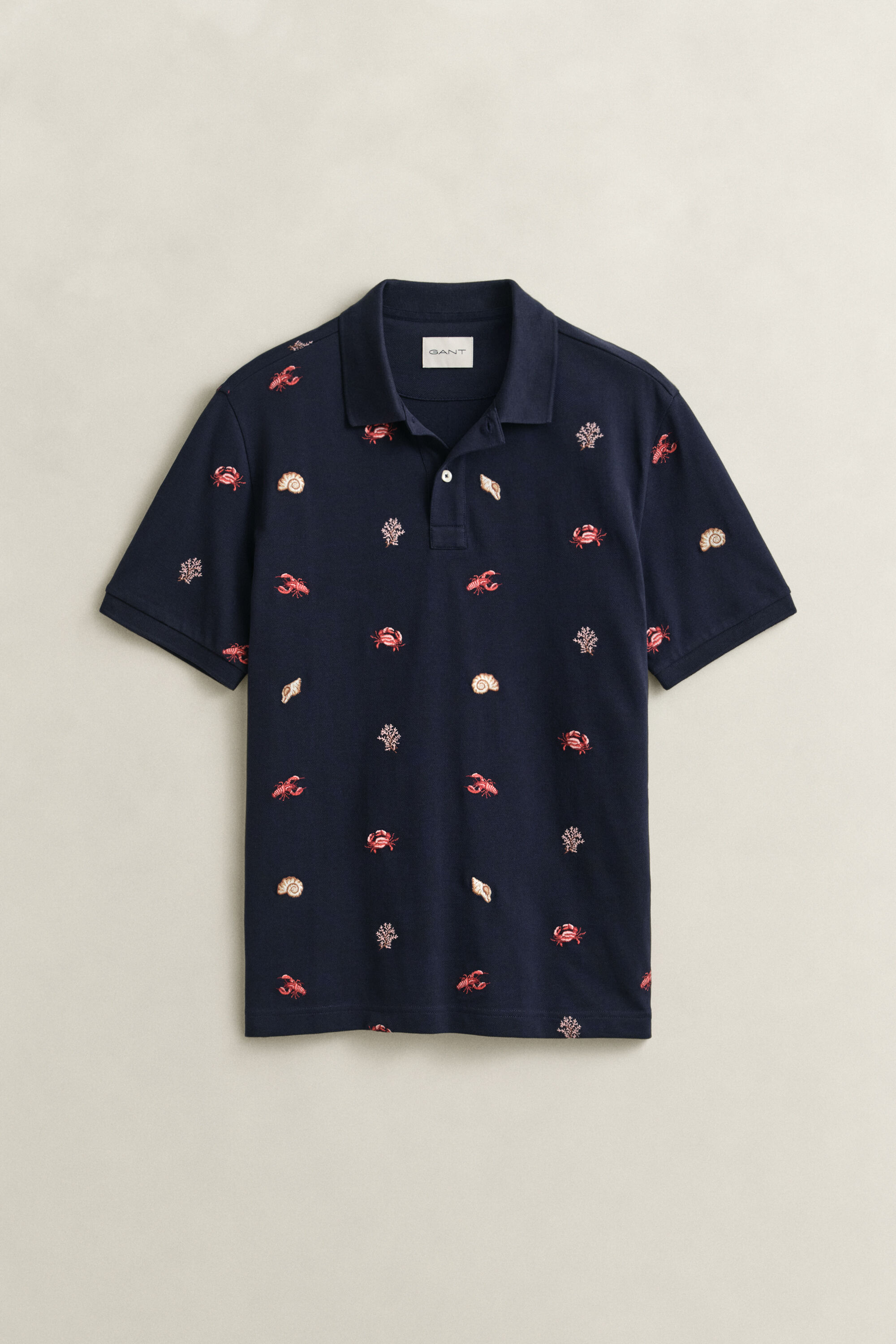 Poloshirt mit Stickerei