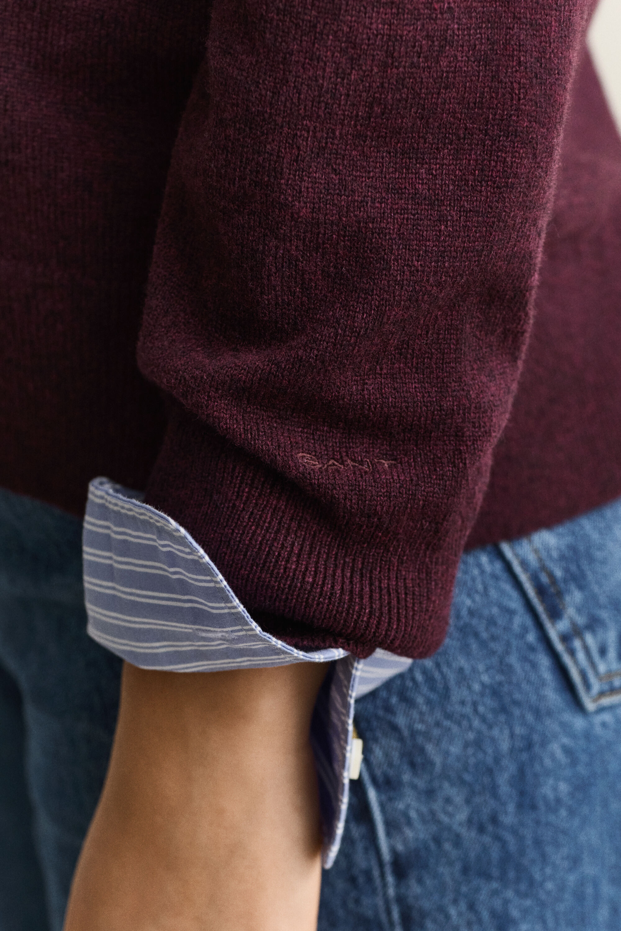 Superfine Lambswool Strickjacke