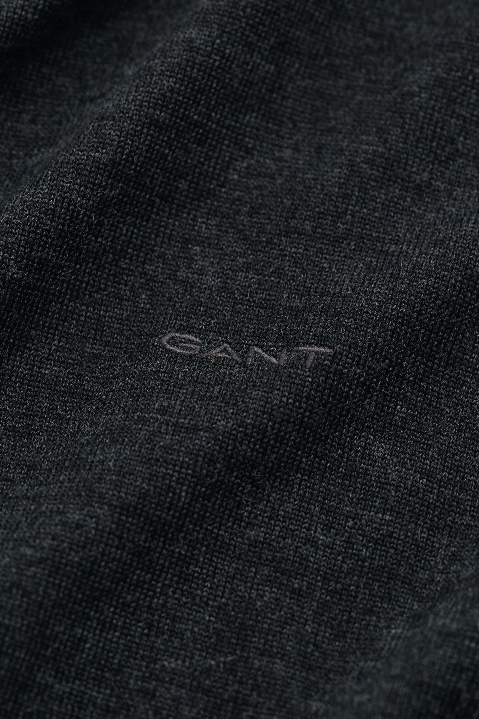 Rundhalspullover aus Merinowolle