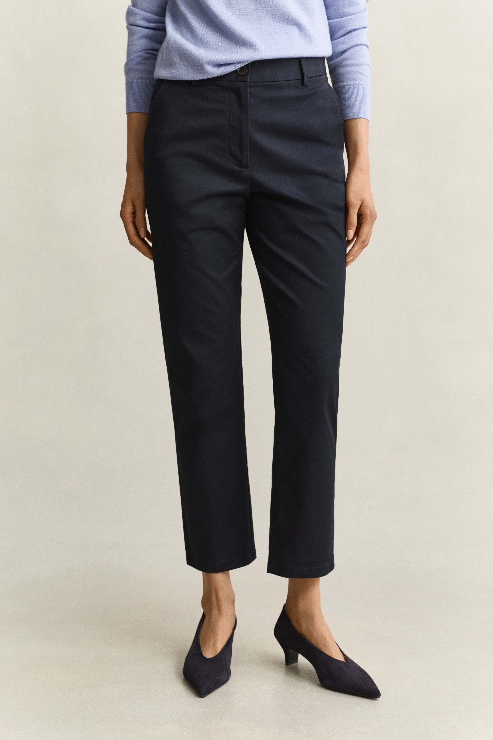 Classic Slim Fit Chinohose