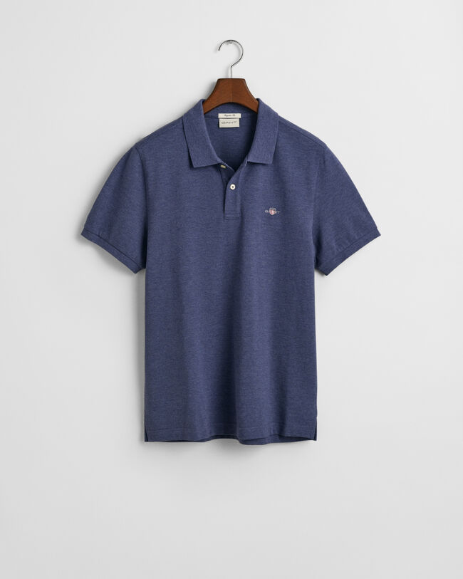 Regular Fit Shield Piqu&eacute; Poloshirt