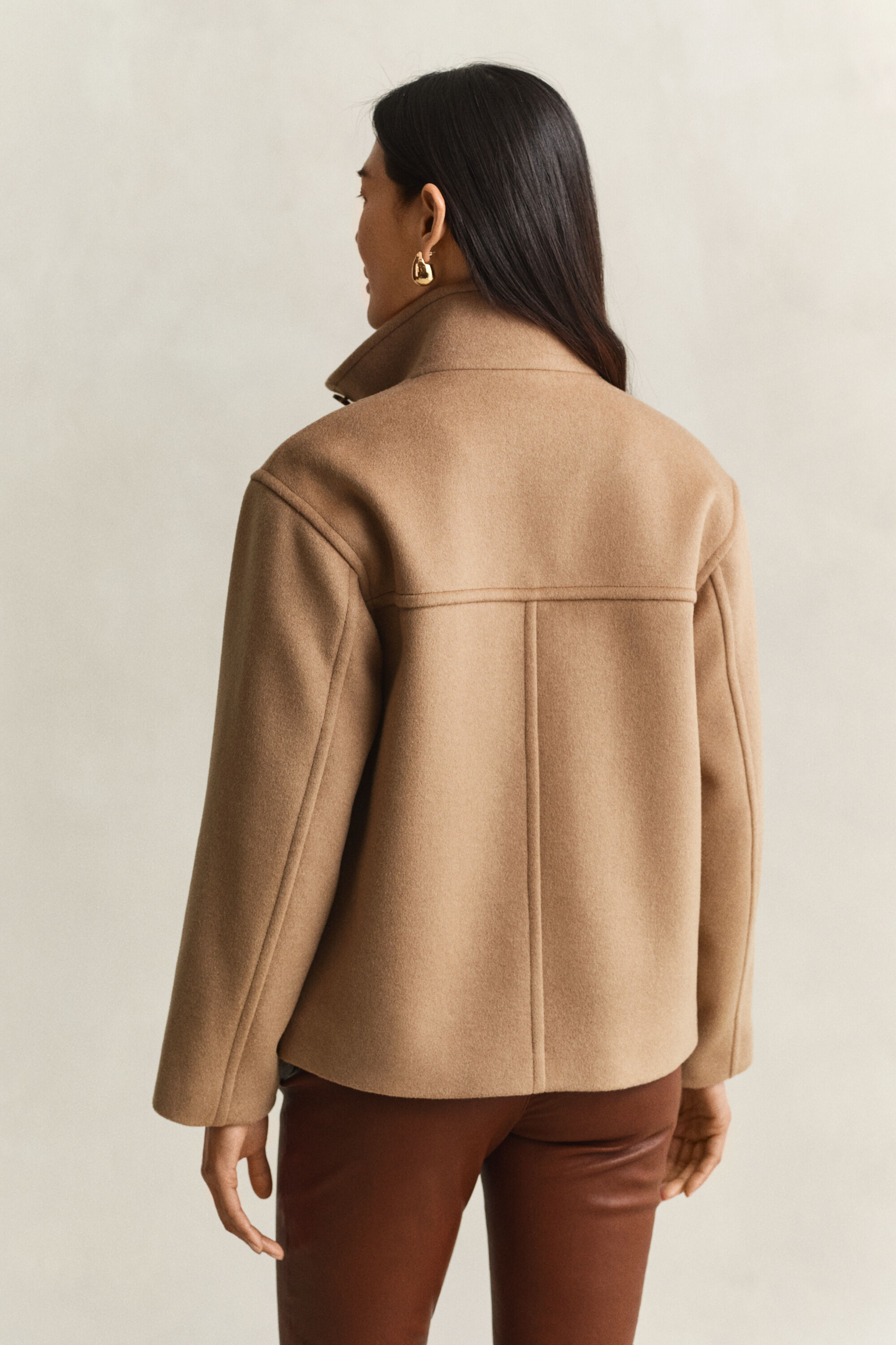 Jacke aus Wollmischung