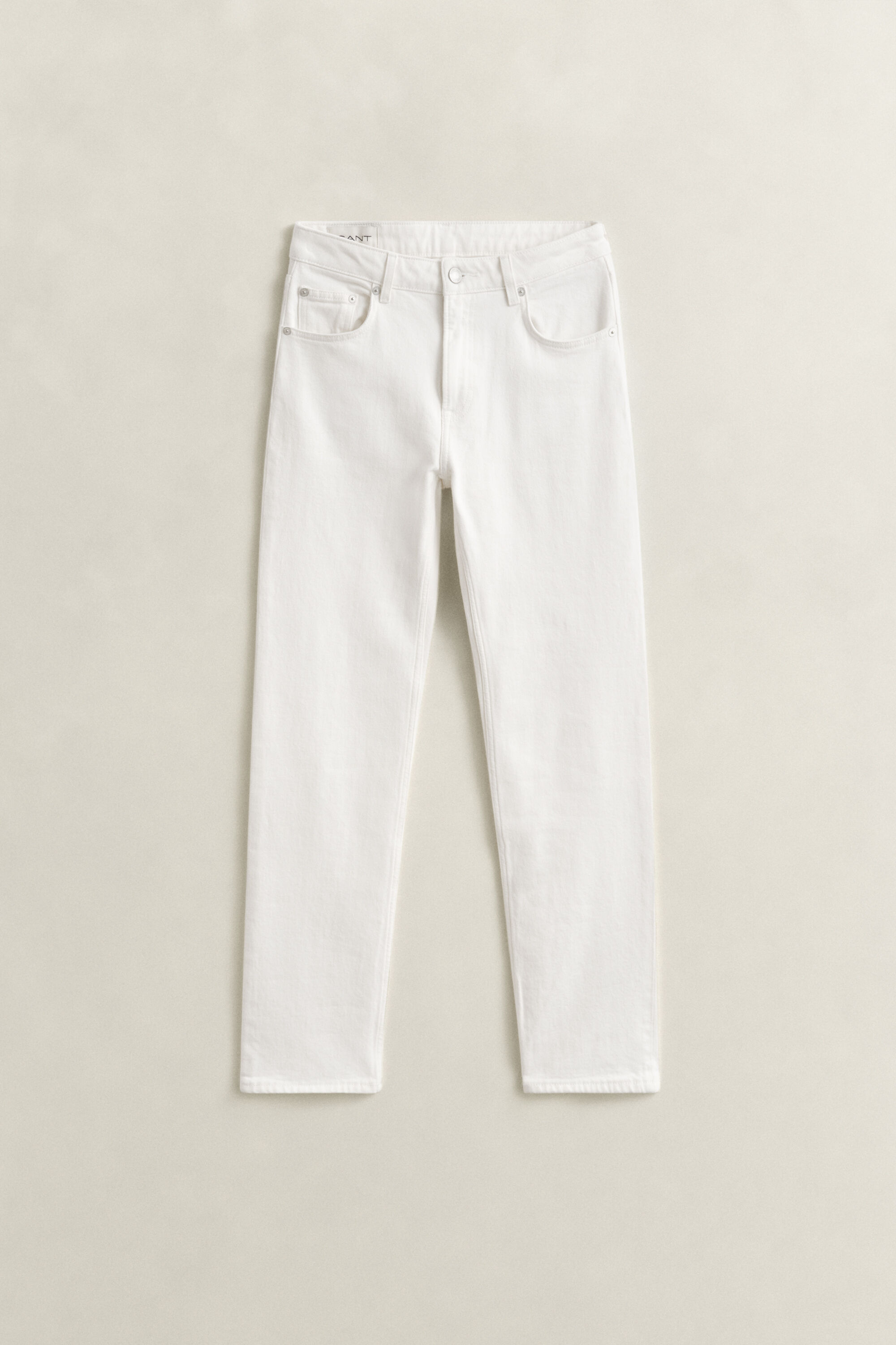 Stretch-Jeans mit geradem Bein