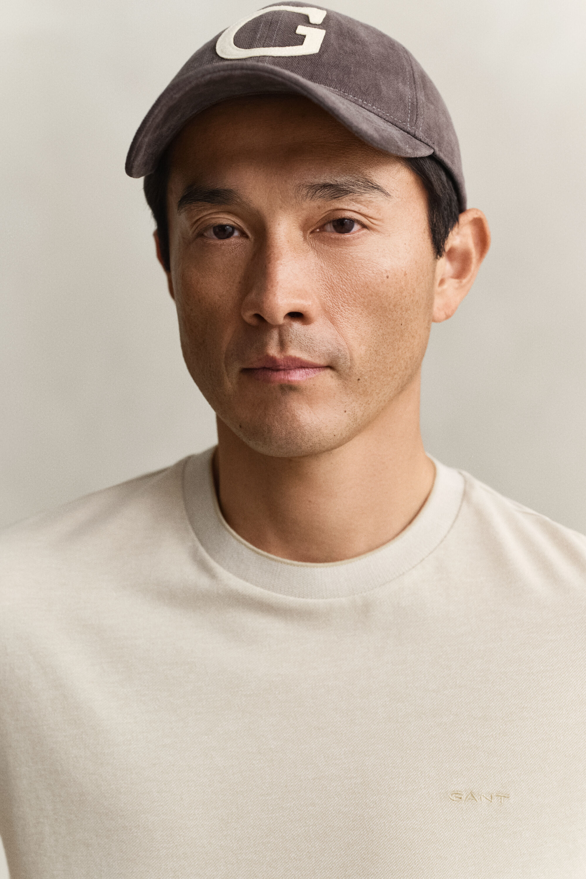 Two-Toned Piqué T-Shirt