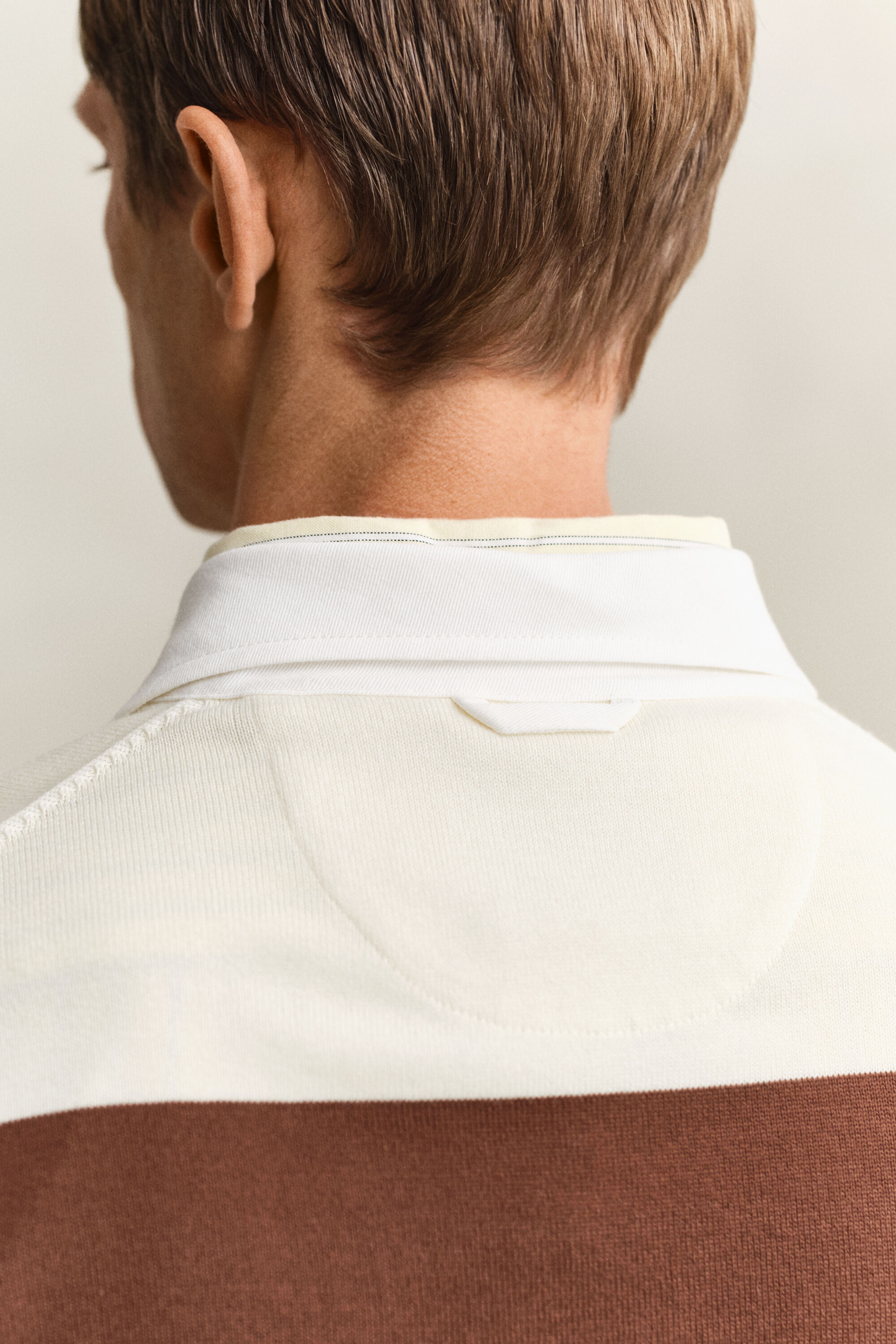 Barstripe Polopullover aus Baumwolle
