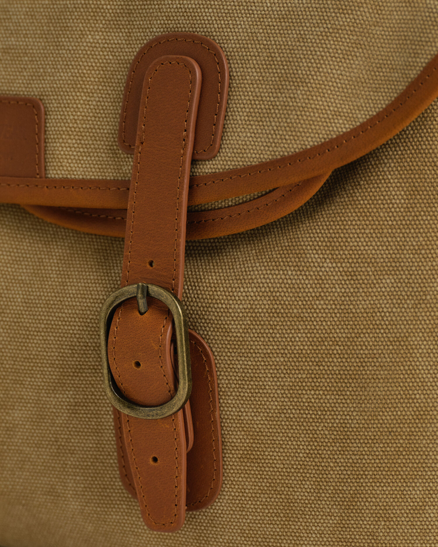 Fishing Tasche aus gewaschenem Canvas