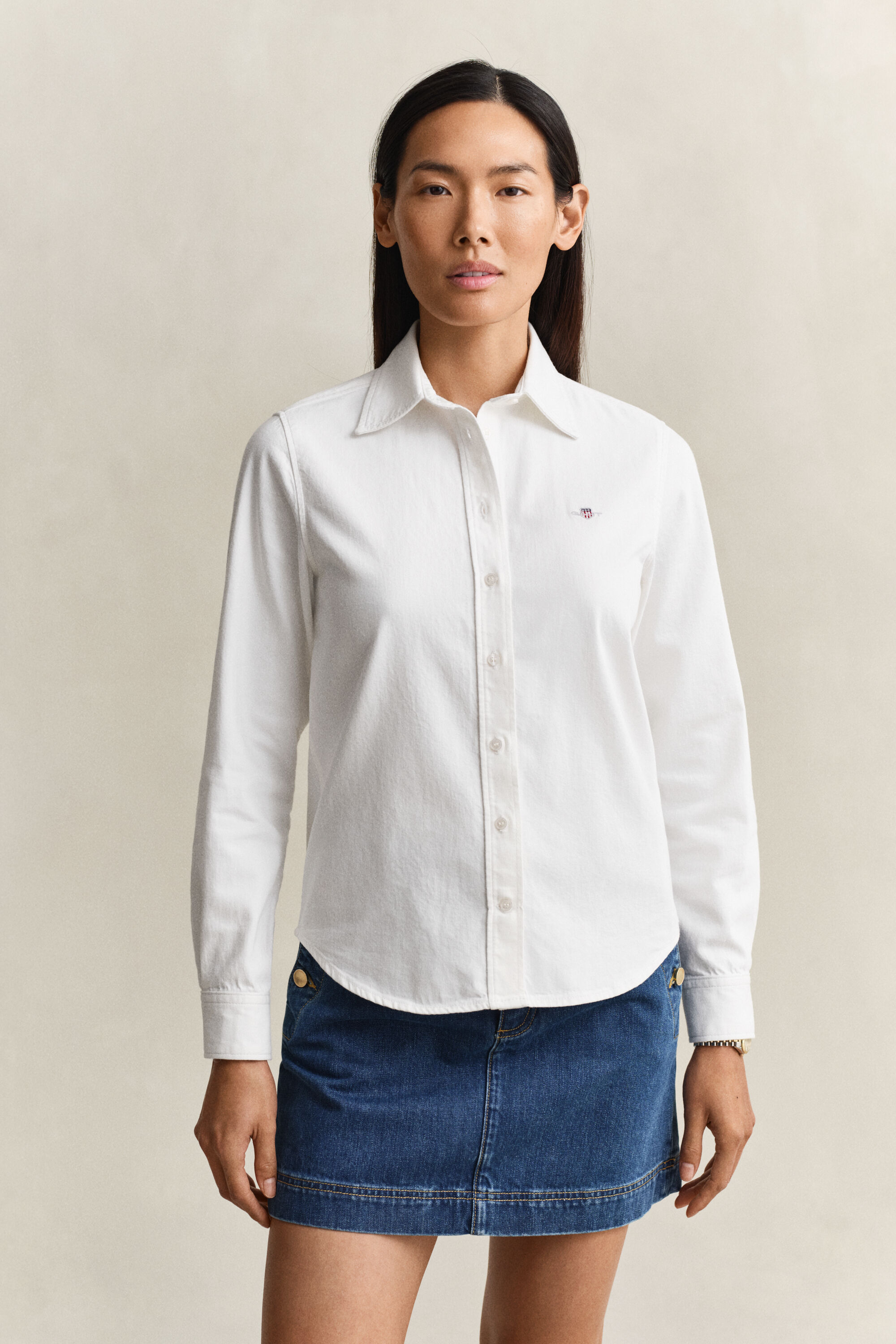 Jeansbluse