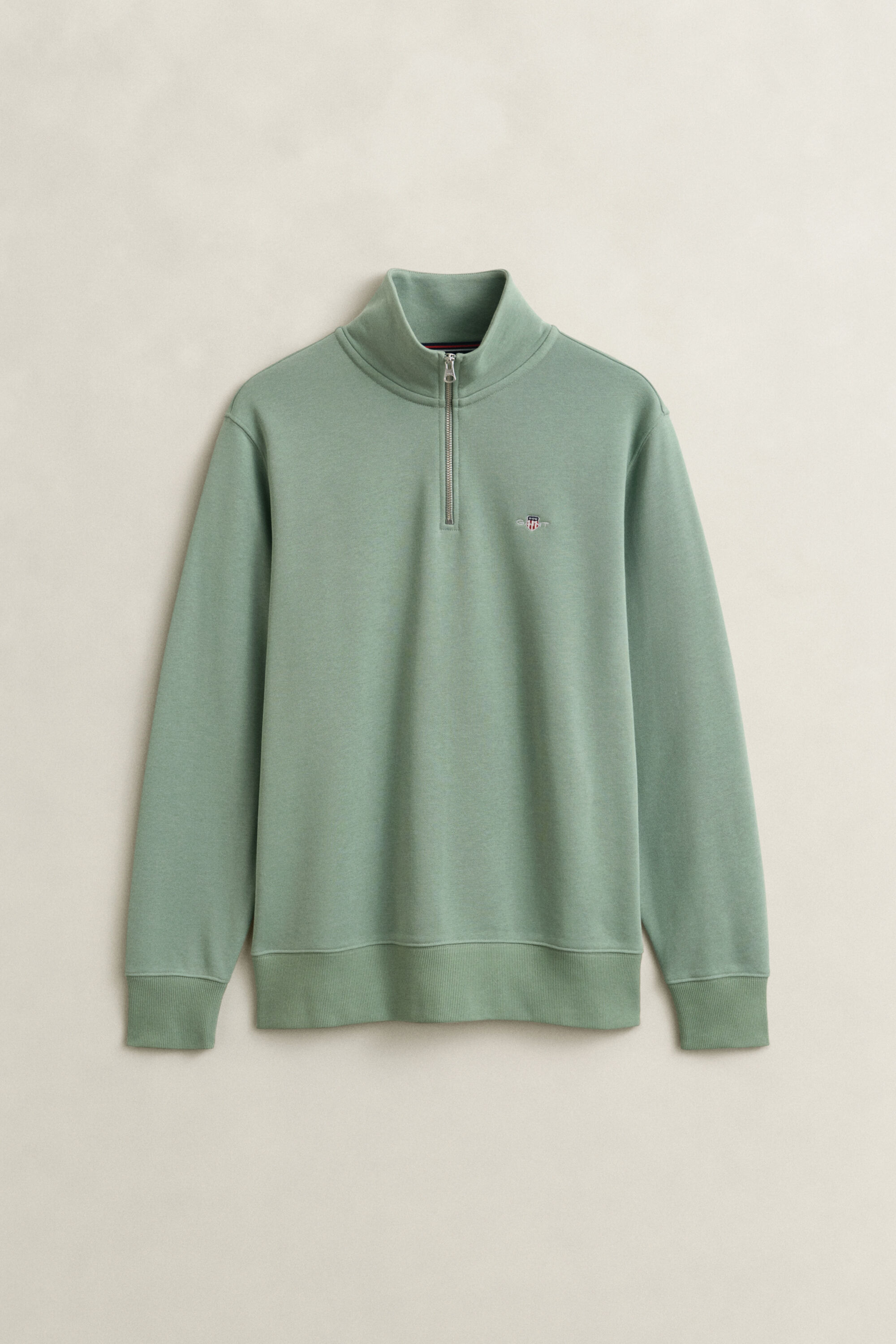 Shield Sweatshirt mit halblangem Reißverschluss