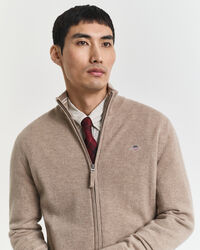 Superfine Lambswool Strickjacke