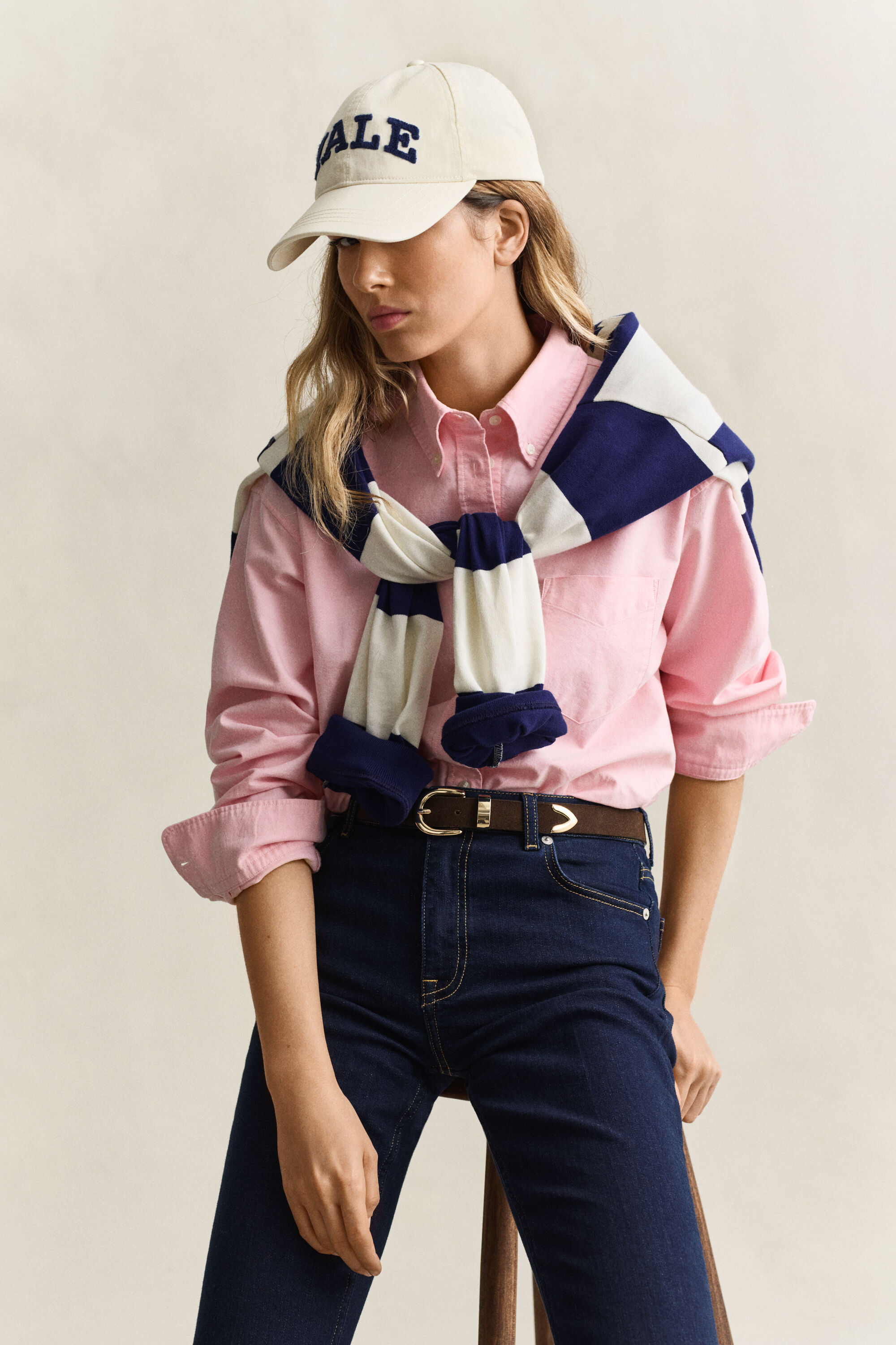 Gant x Yale Oxford-Bluse