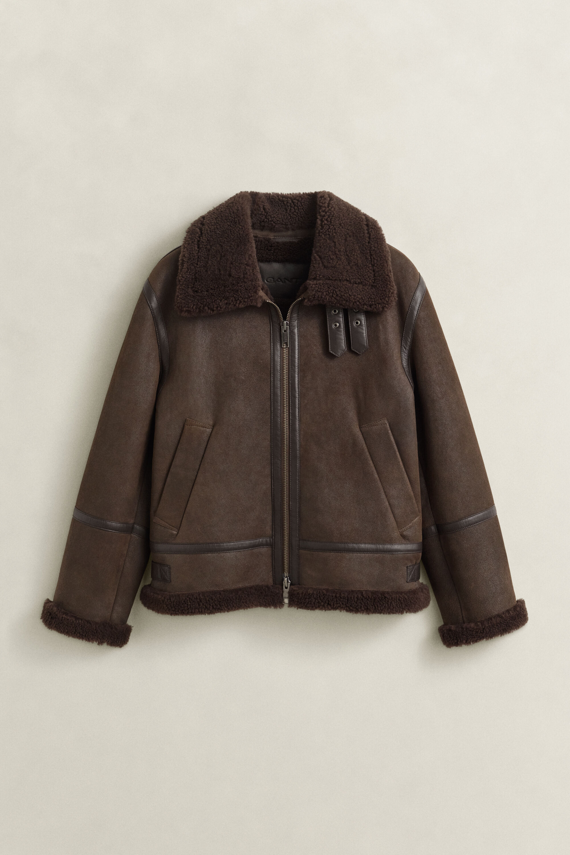 Shearling-Jacke