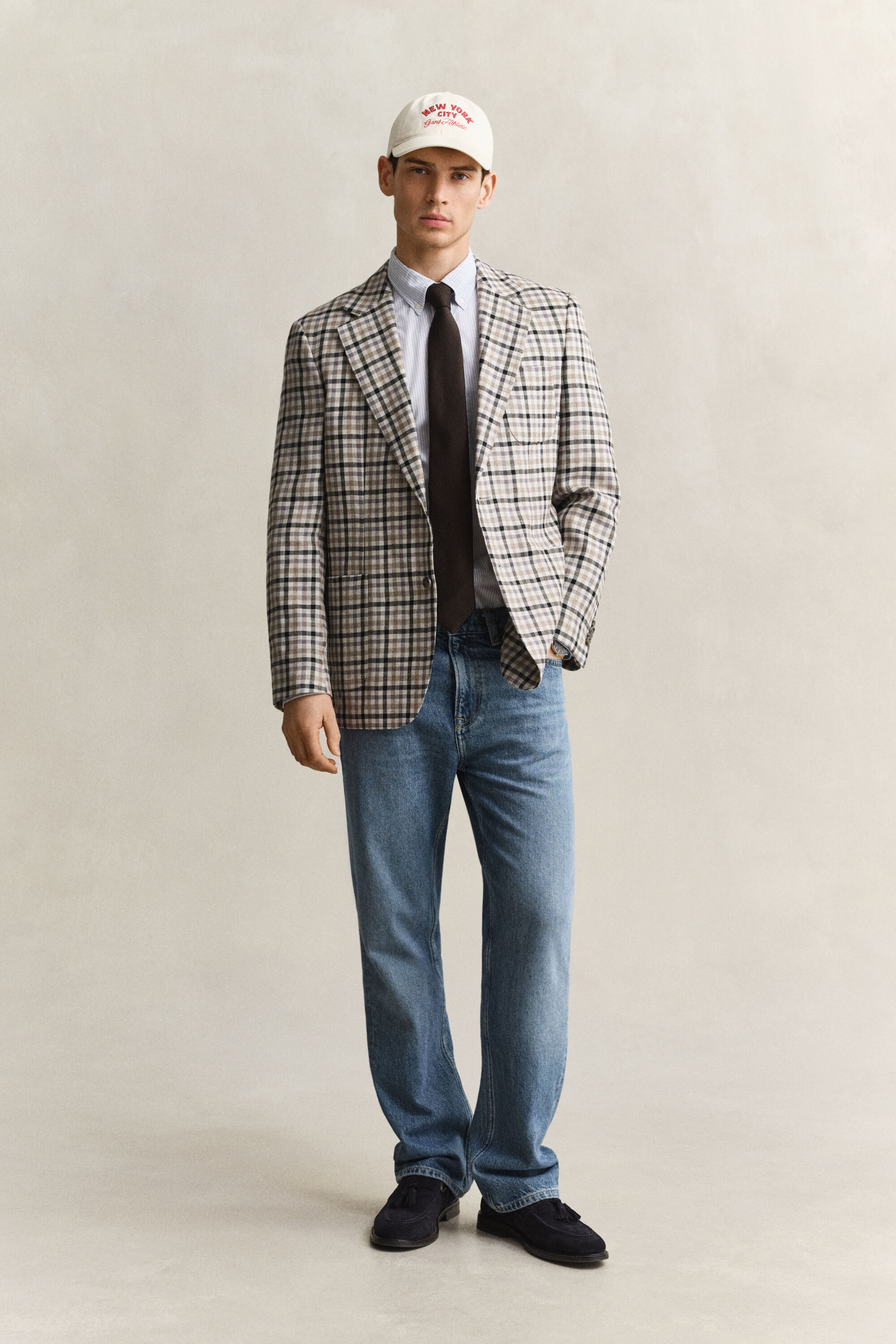 Banker Stripe Classic Popeline Hemd