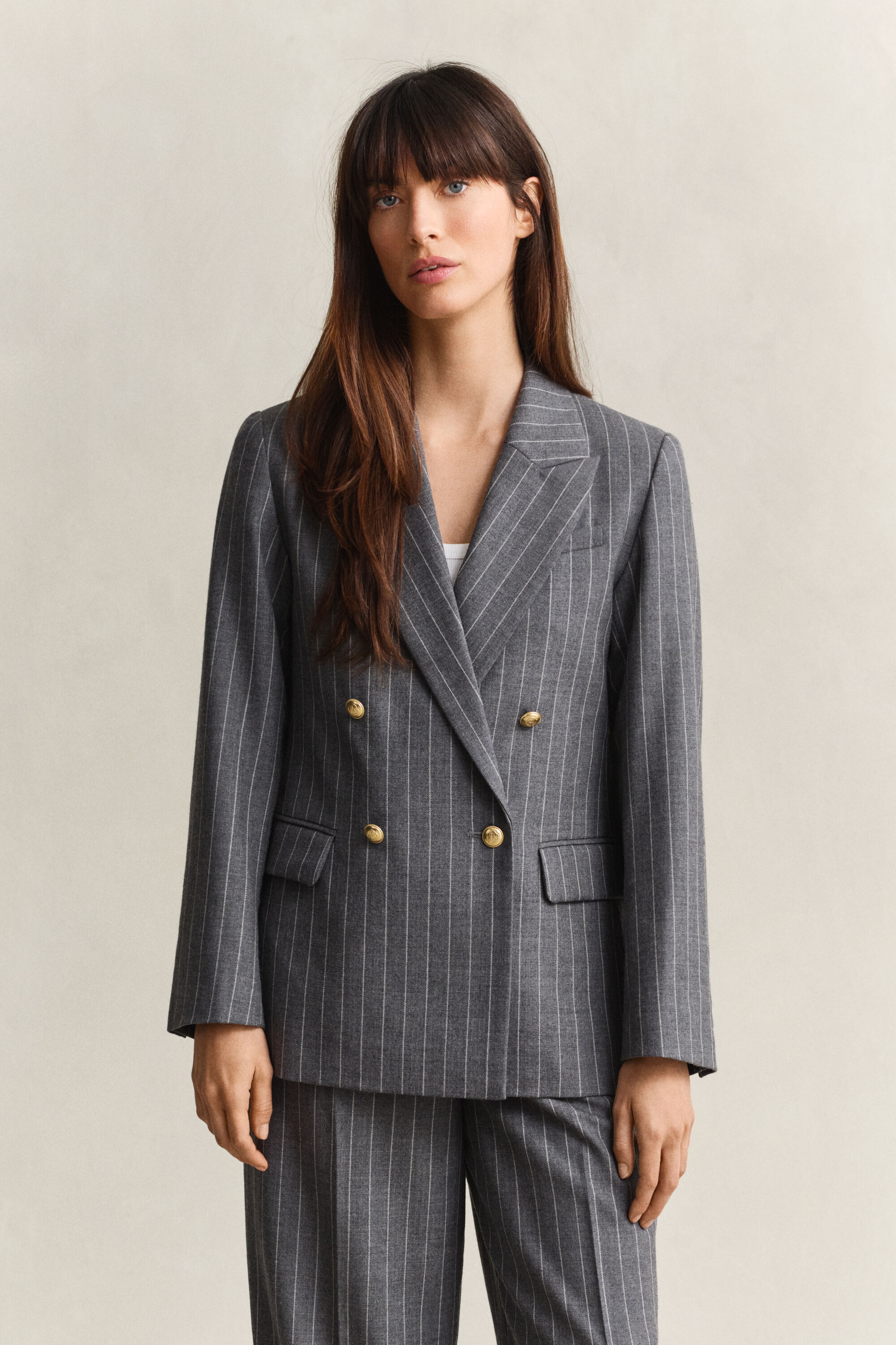 Pinstripe Club Blazer