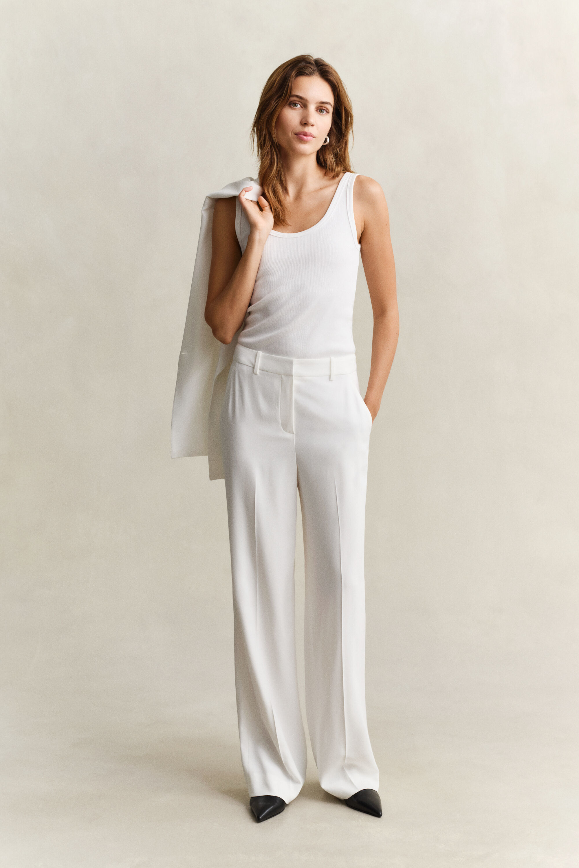 Formelle Hose aus Crêpe