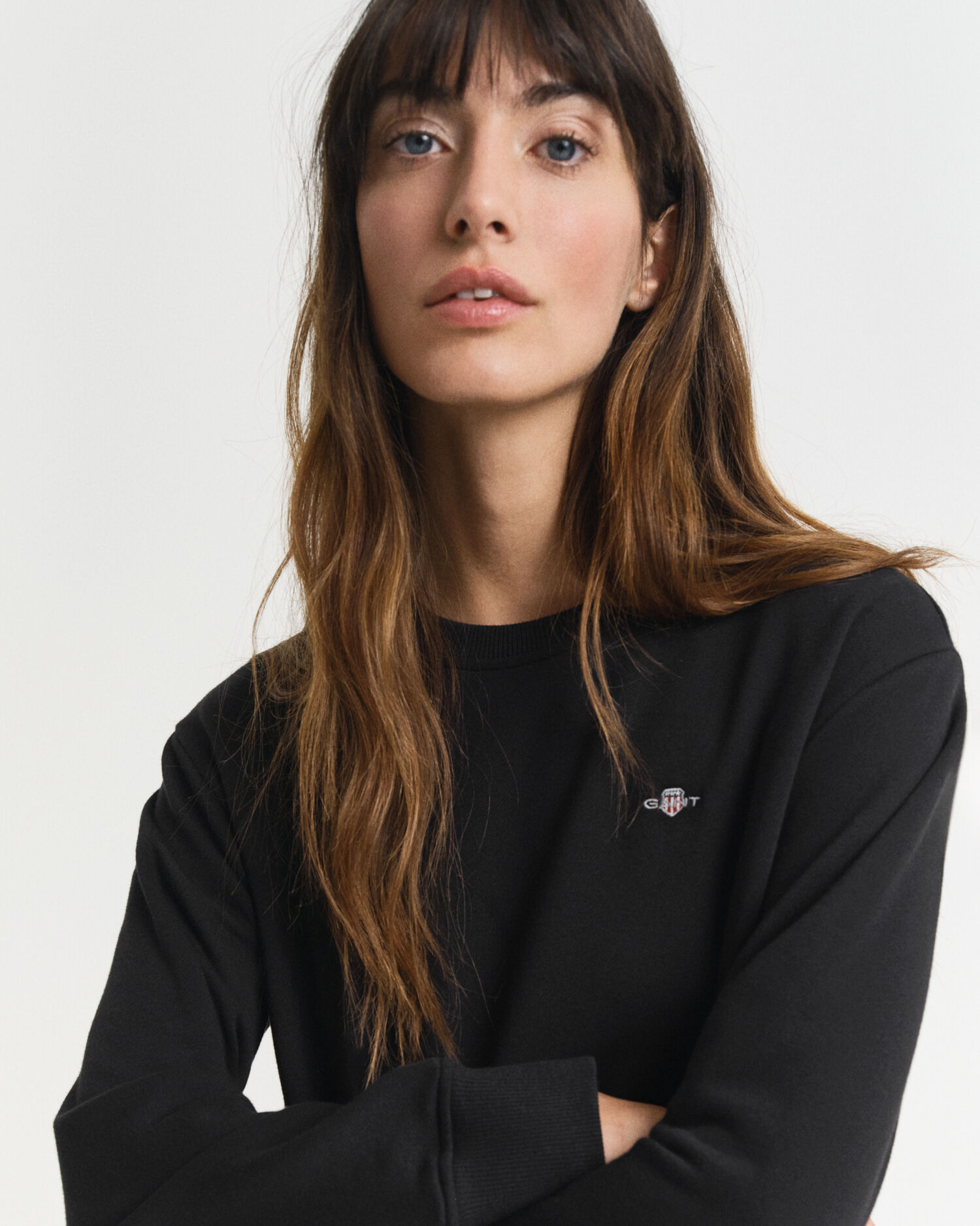 Shield Sweatkleid mit Rundhalsausschnitt