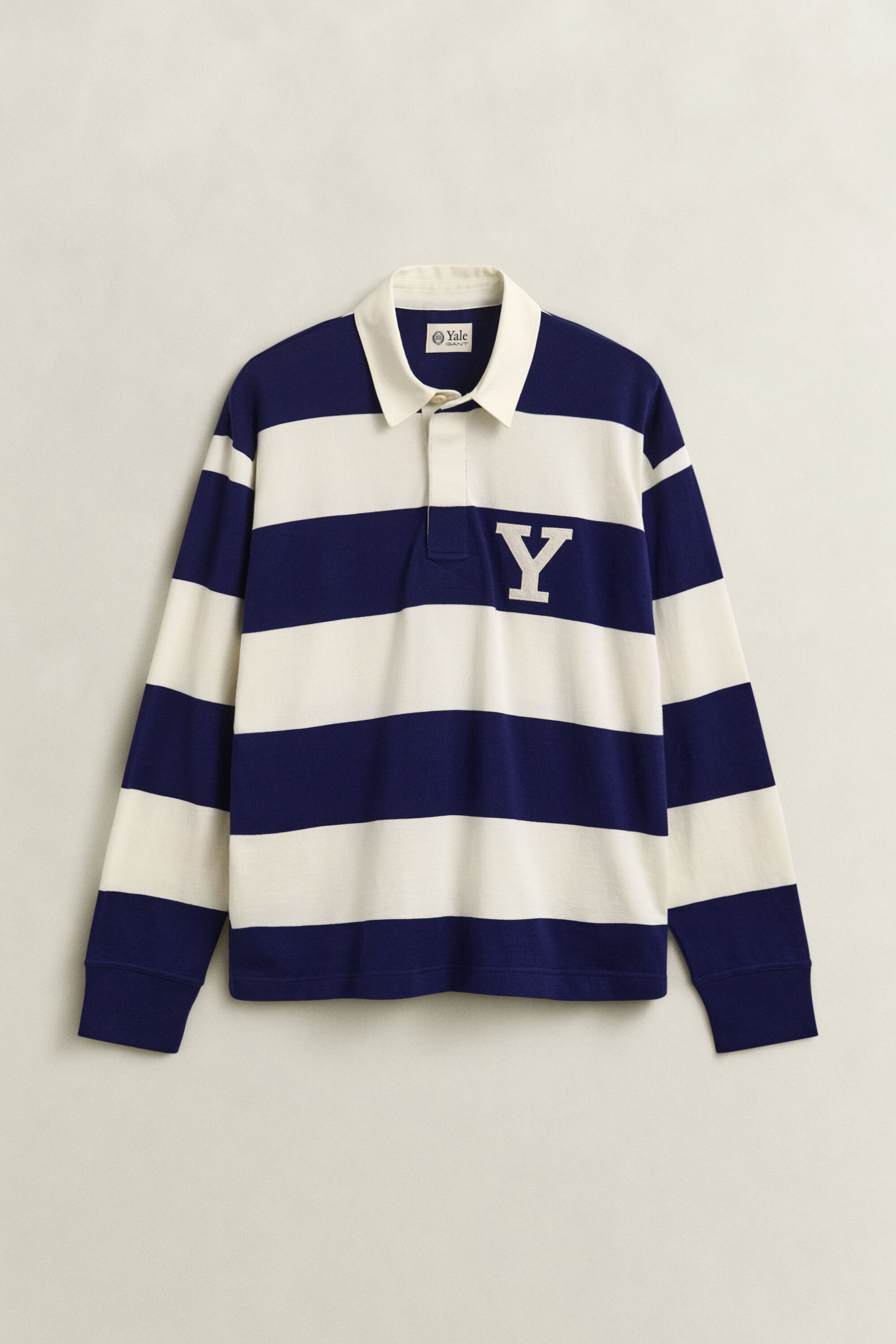 Gant x Yale Heavy Rugger mit Streifen