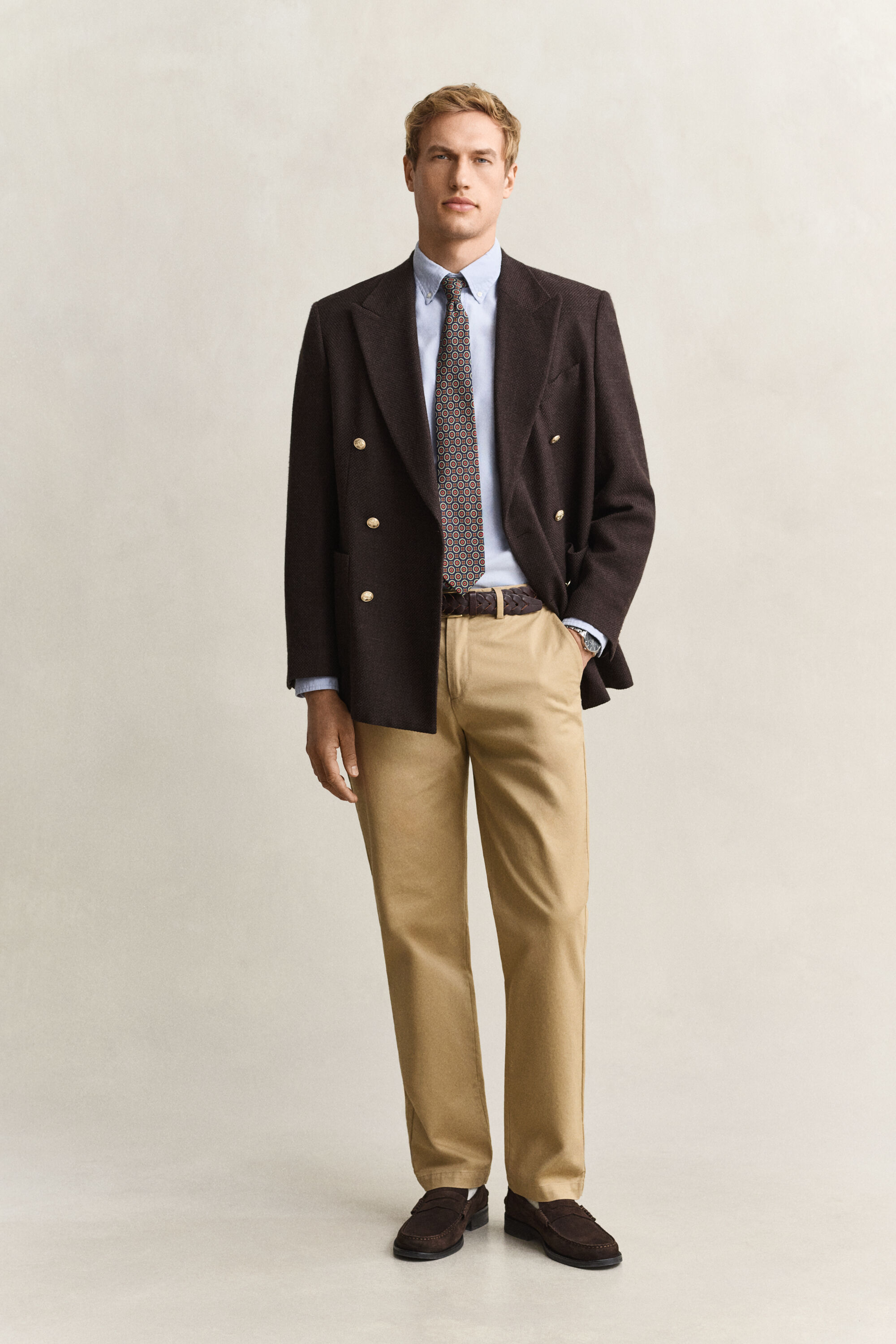 Regular Fit Smart Chinohose