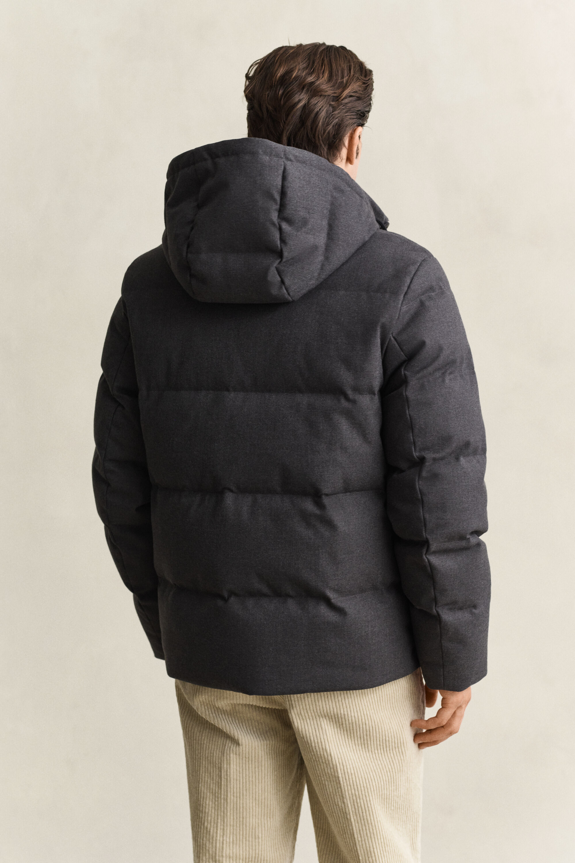 Flanelldaunenjacke