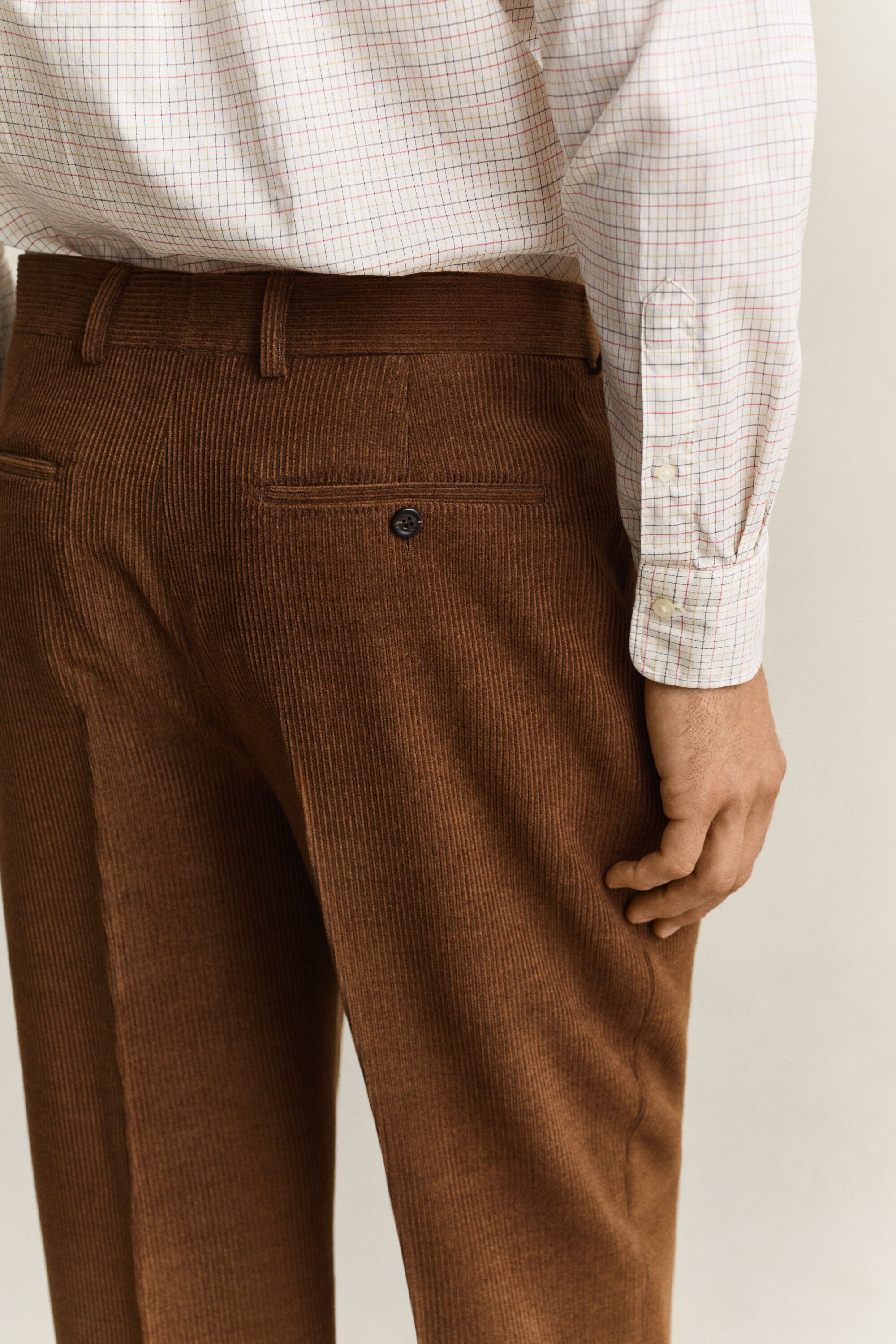 Gant x Yale Anzughose aus Wollcord