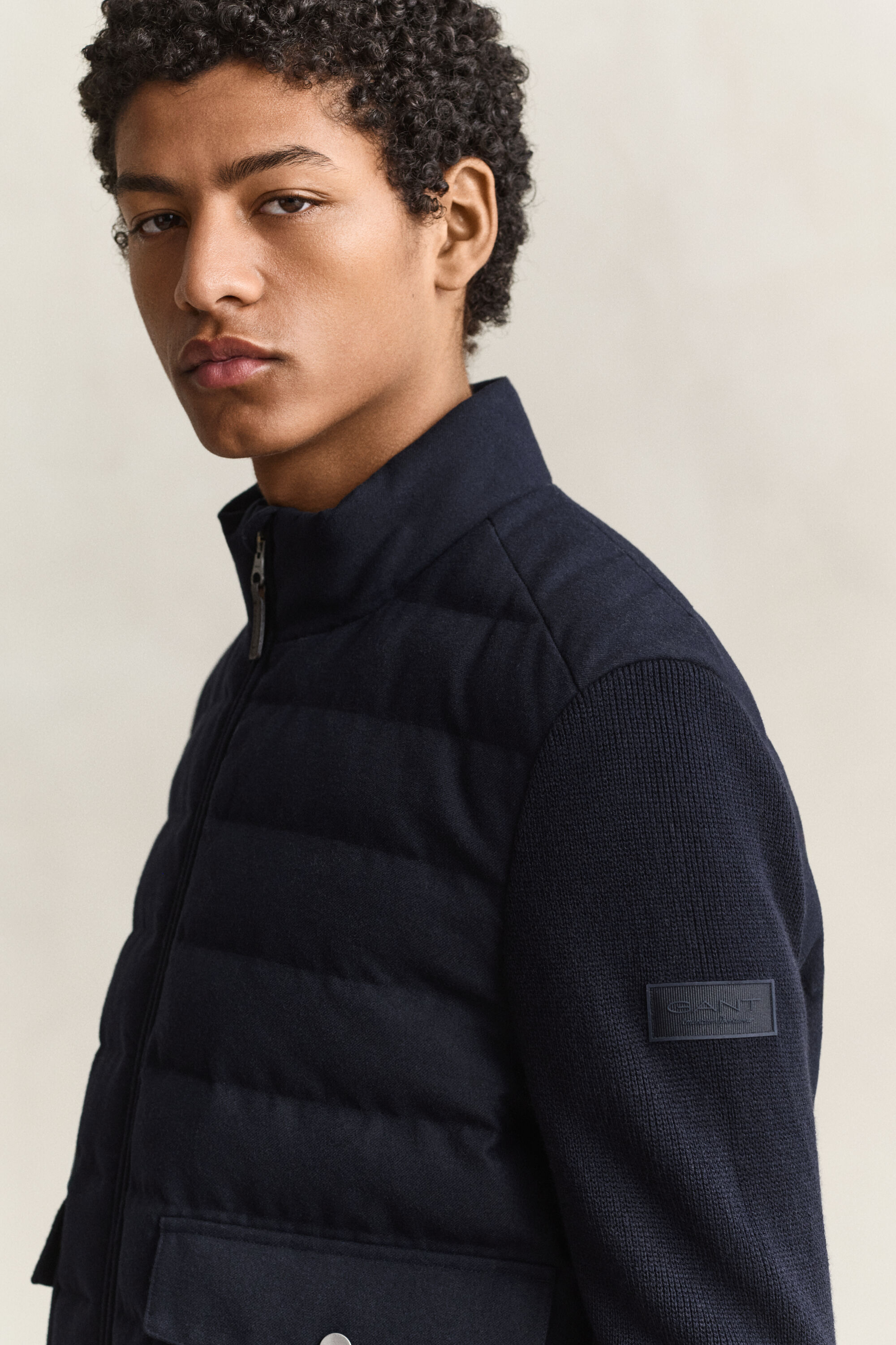 Hybride isolierte Flanelljacke