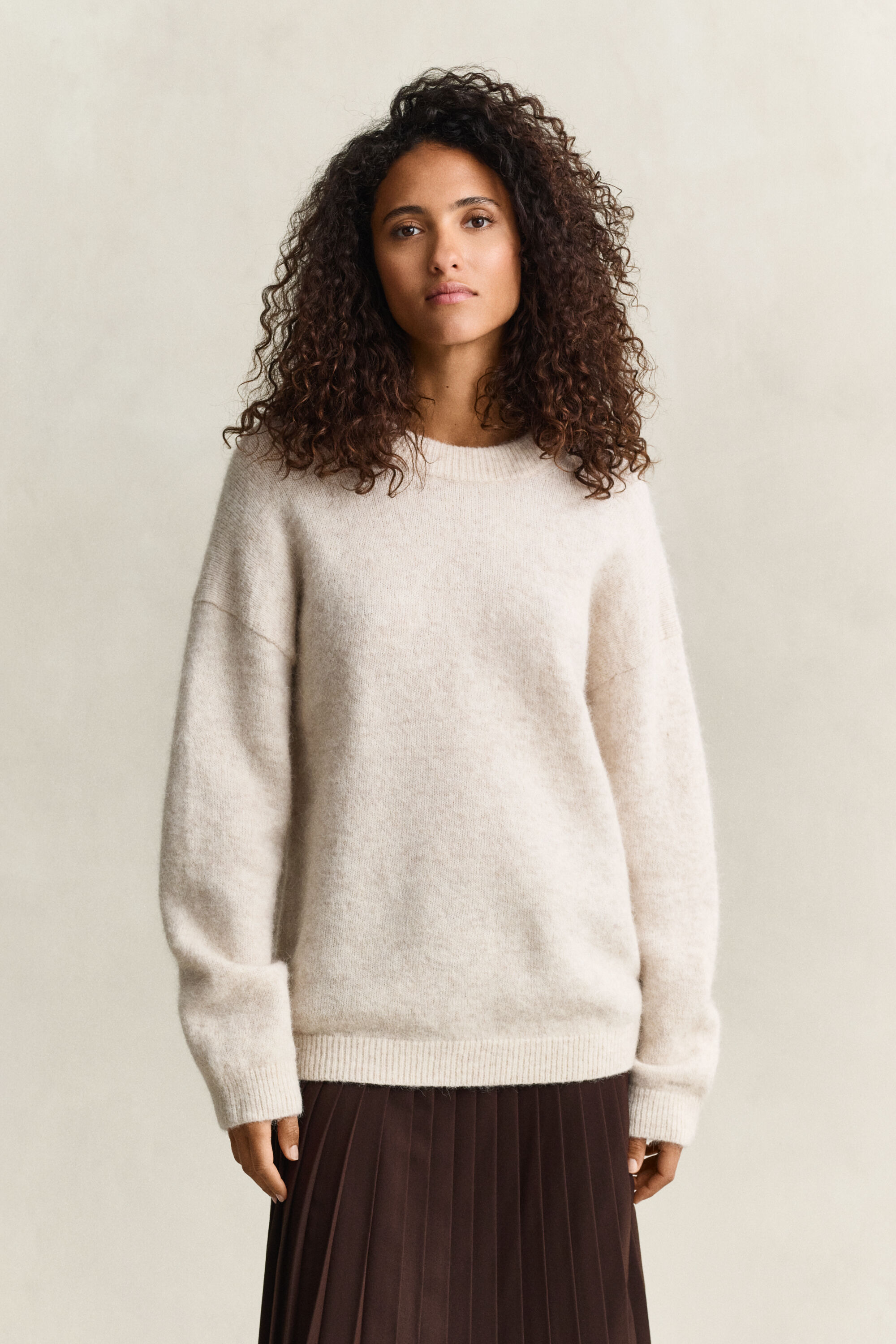 Pullover aus Alpakawollgemisch