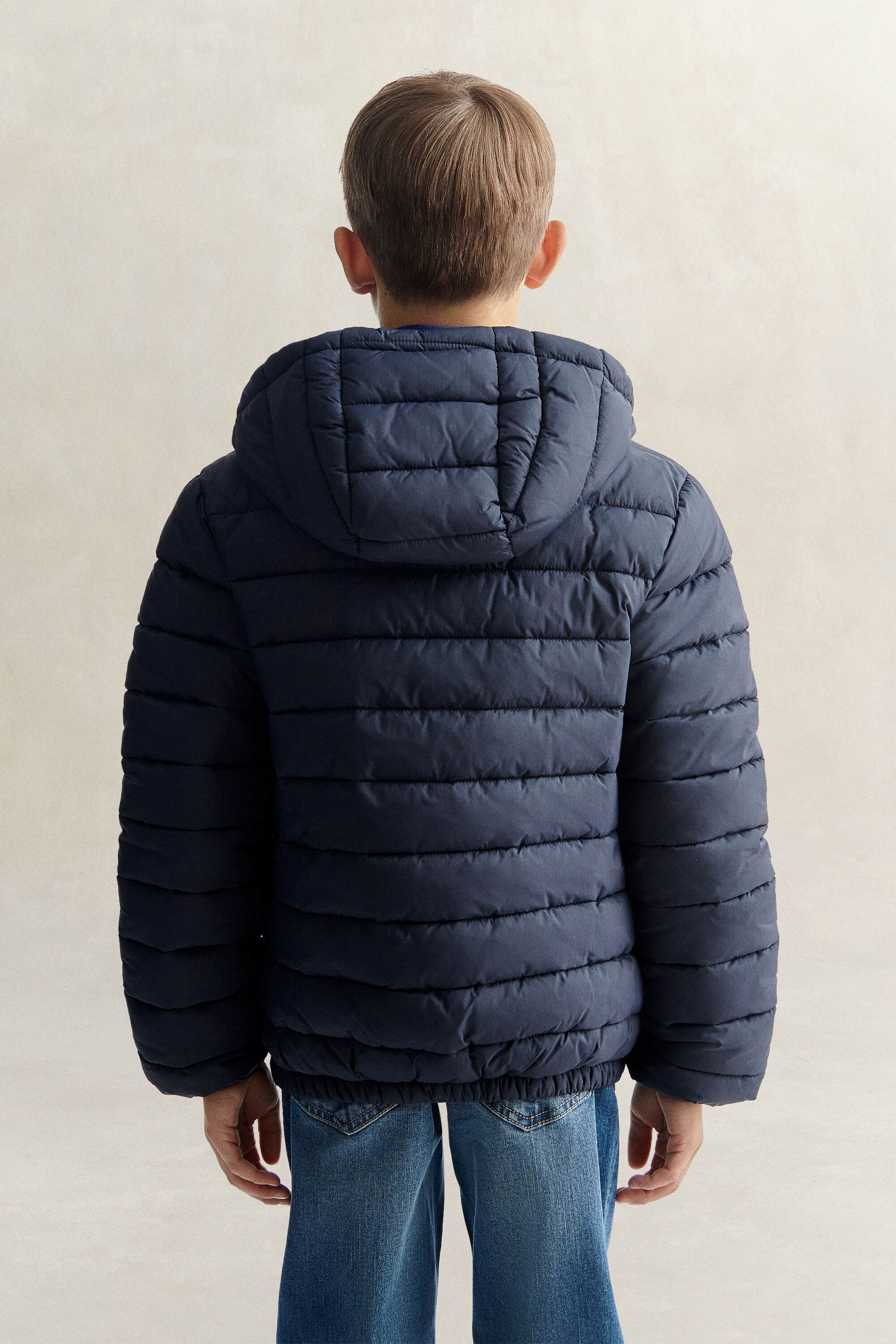 Teen Boys Pufferjacke mit Kapuze