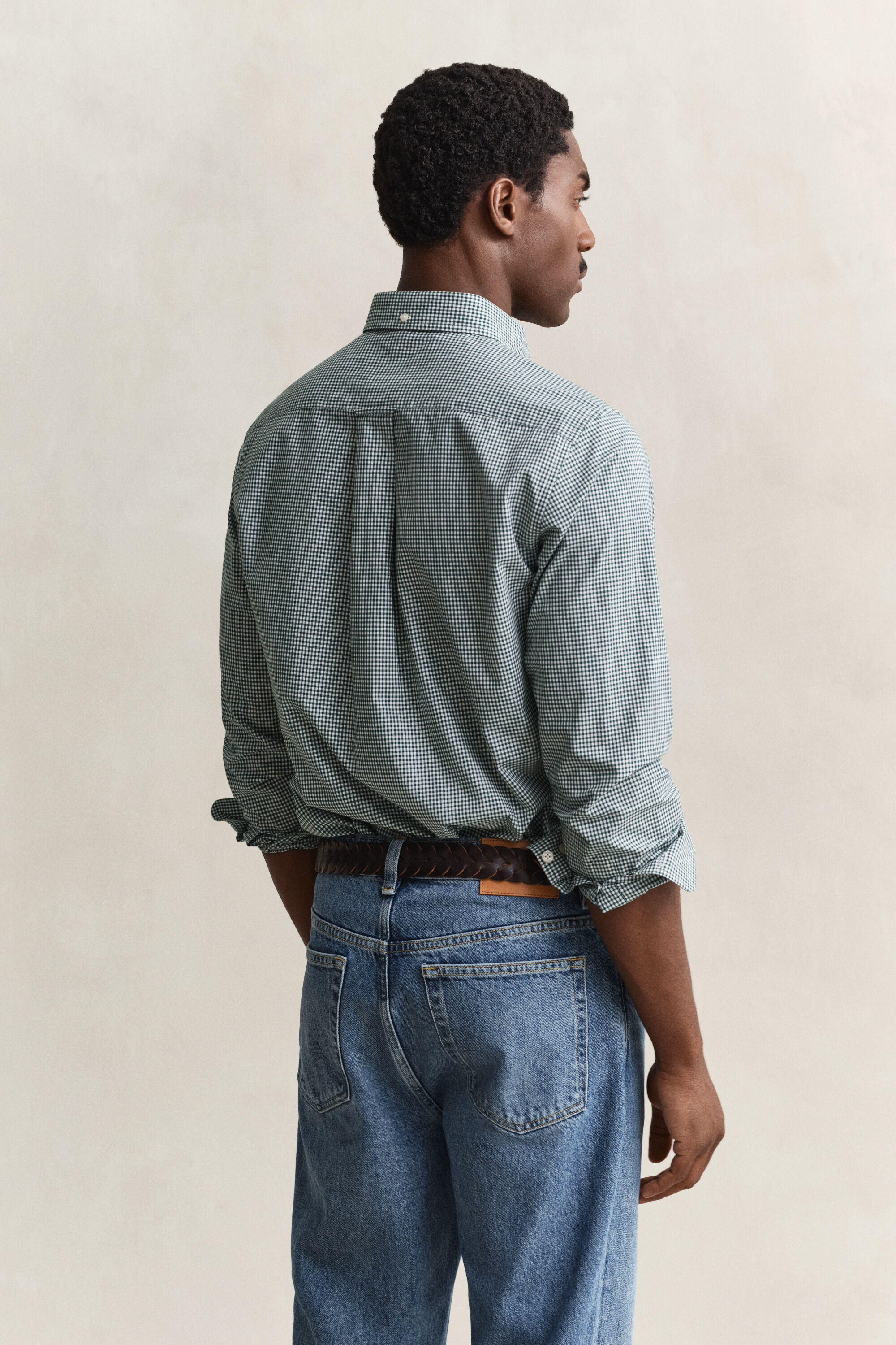 Gingham Classic Popeline Hemd