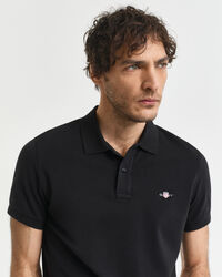 Slim Fit Archive Shield Piqu&eacute; Poloshirt