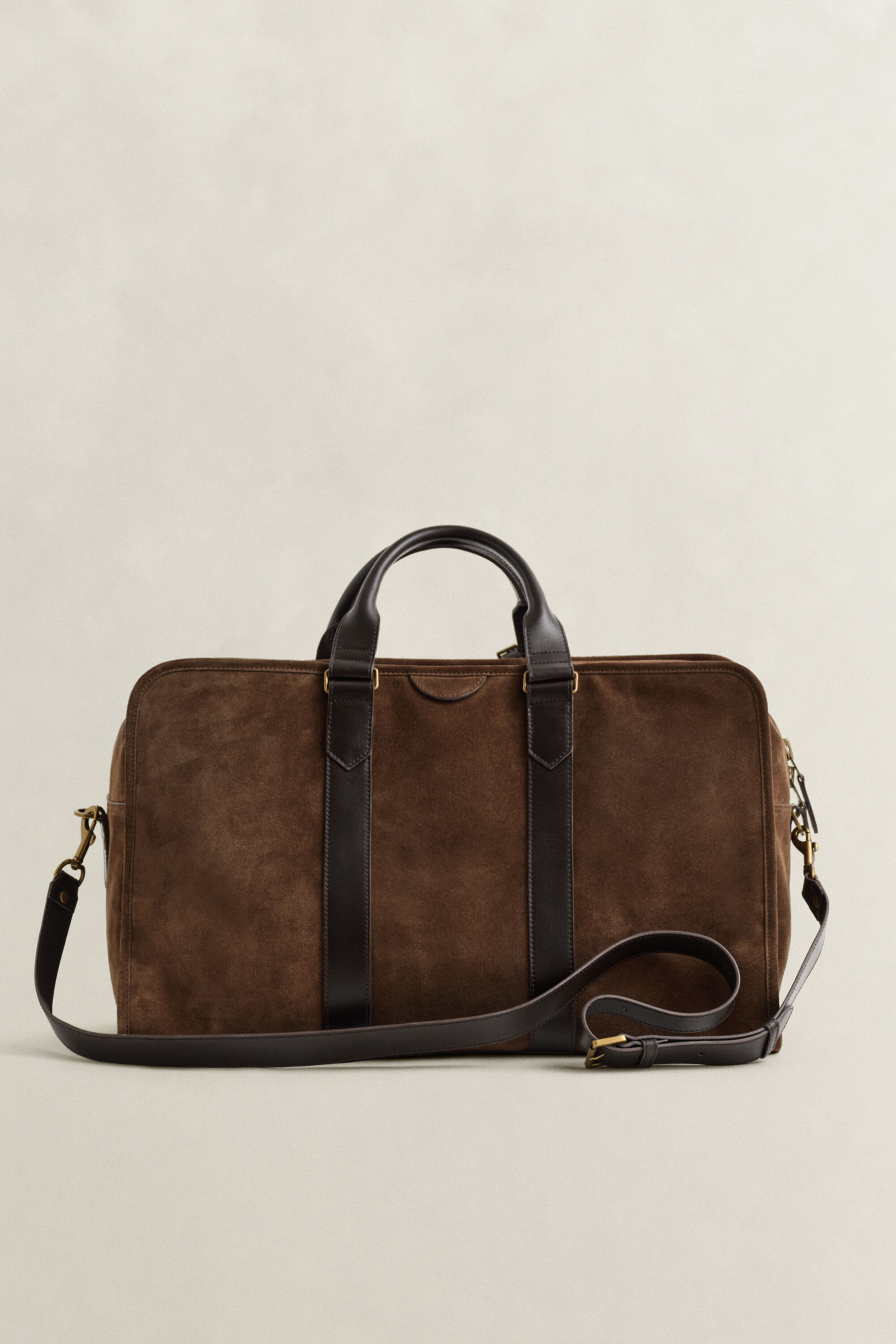 Duffel Bag aus Veloursleder