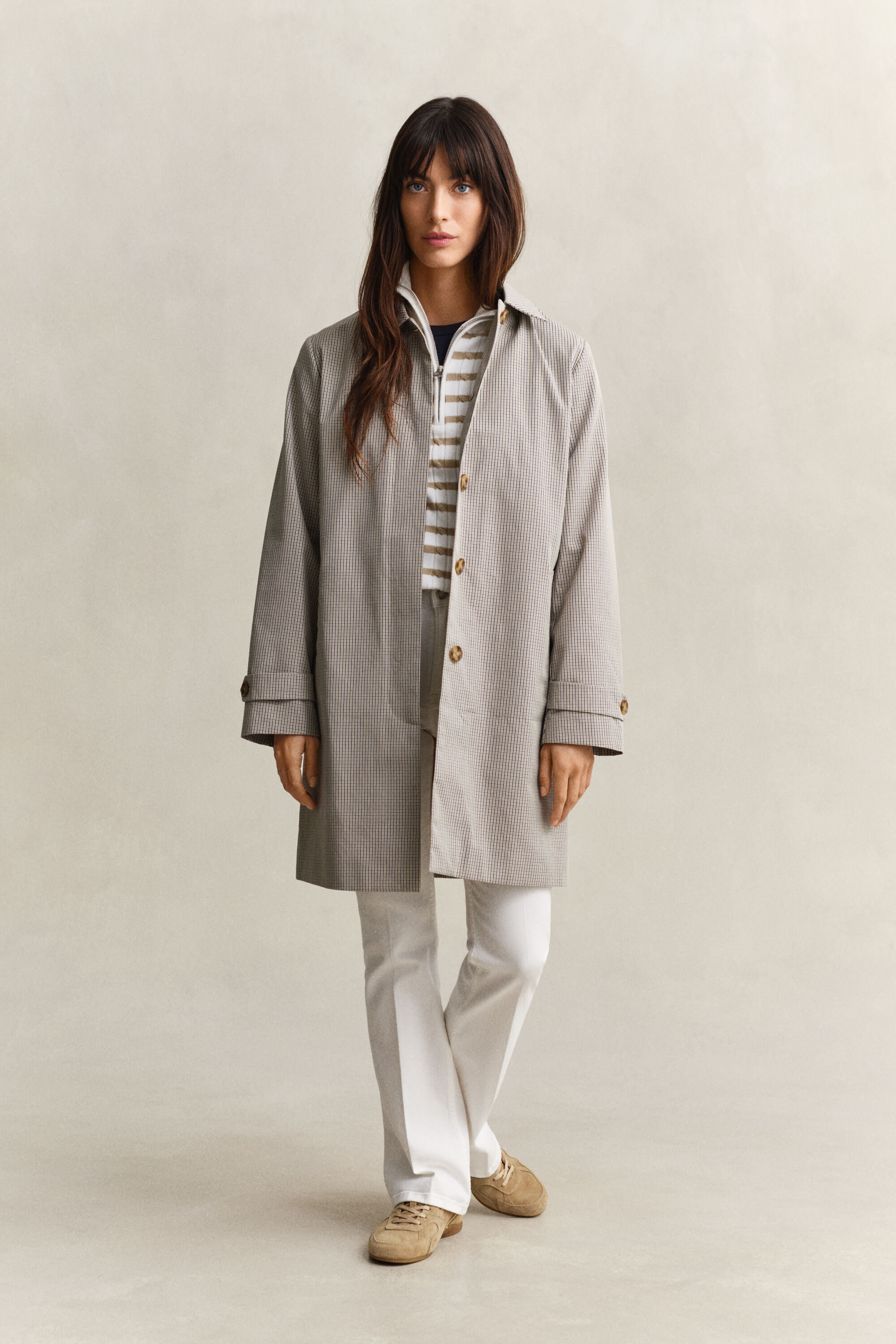 Gestreifter Zopfstrick Troyer