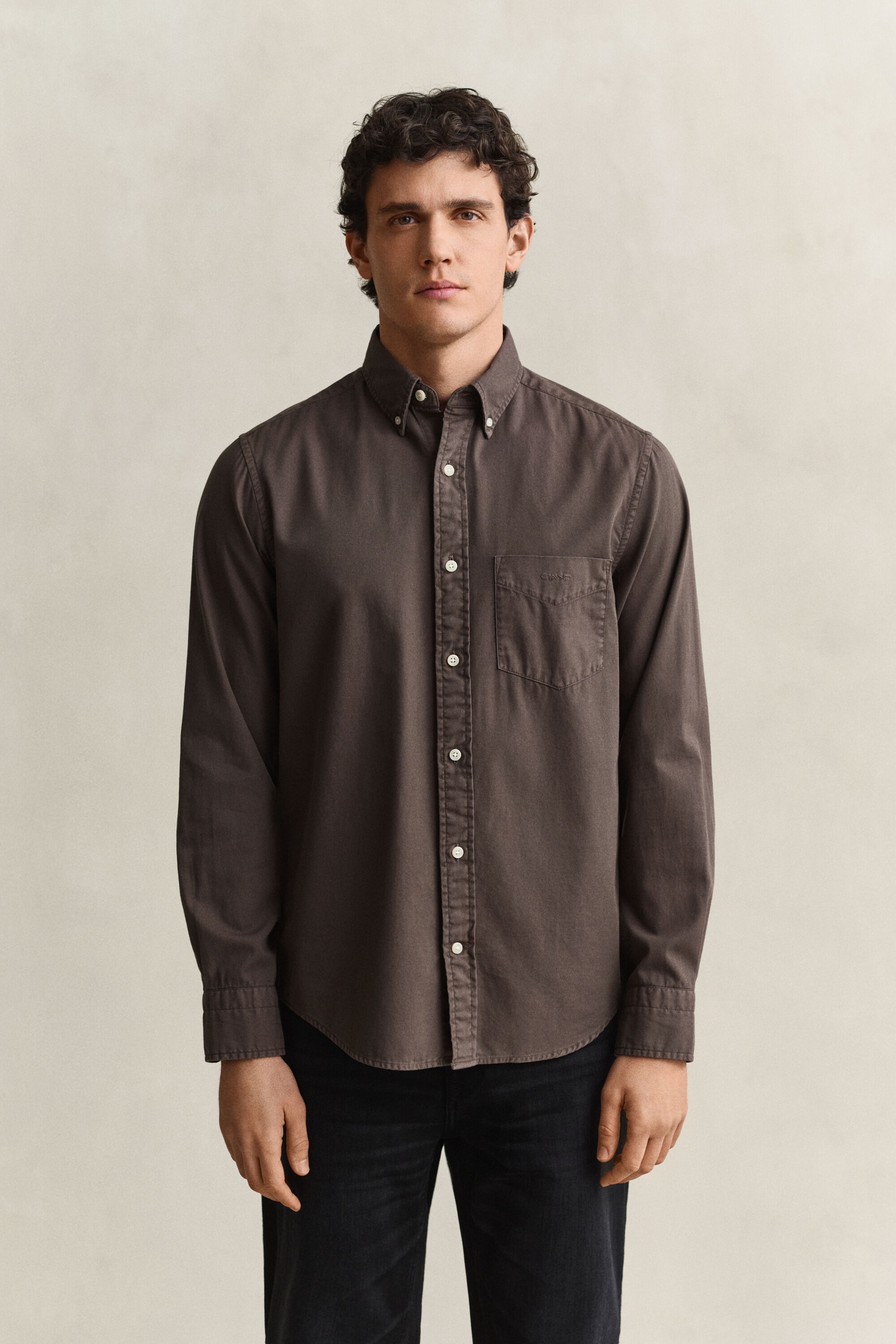 Regular Fit Twillhemd