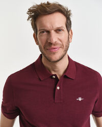 Regular Fit Shield Piqu&eacute; Poloshirt