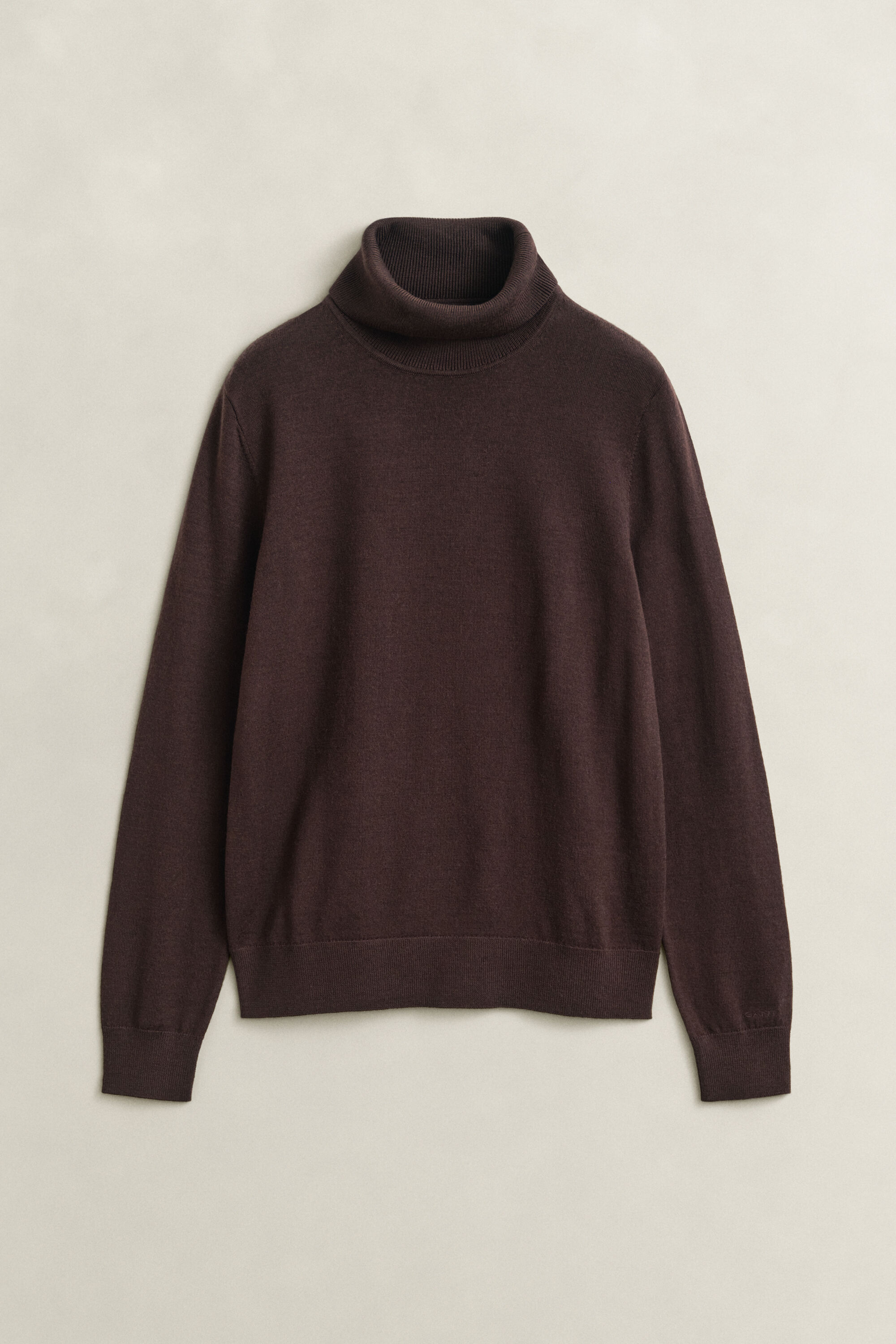 Rollkragenpullover aus extrafeiner Merinowolle