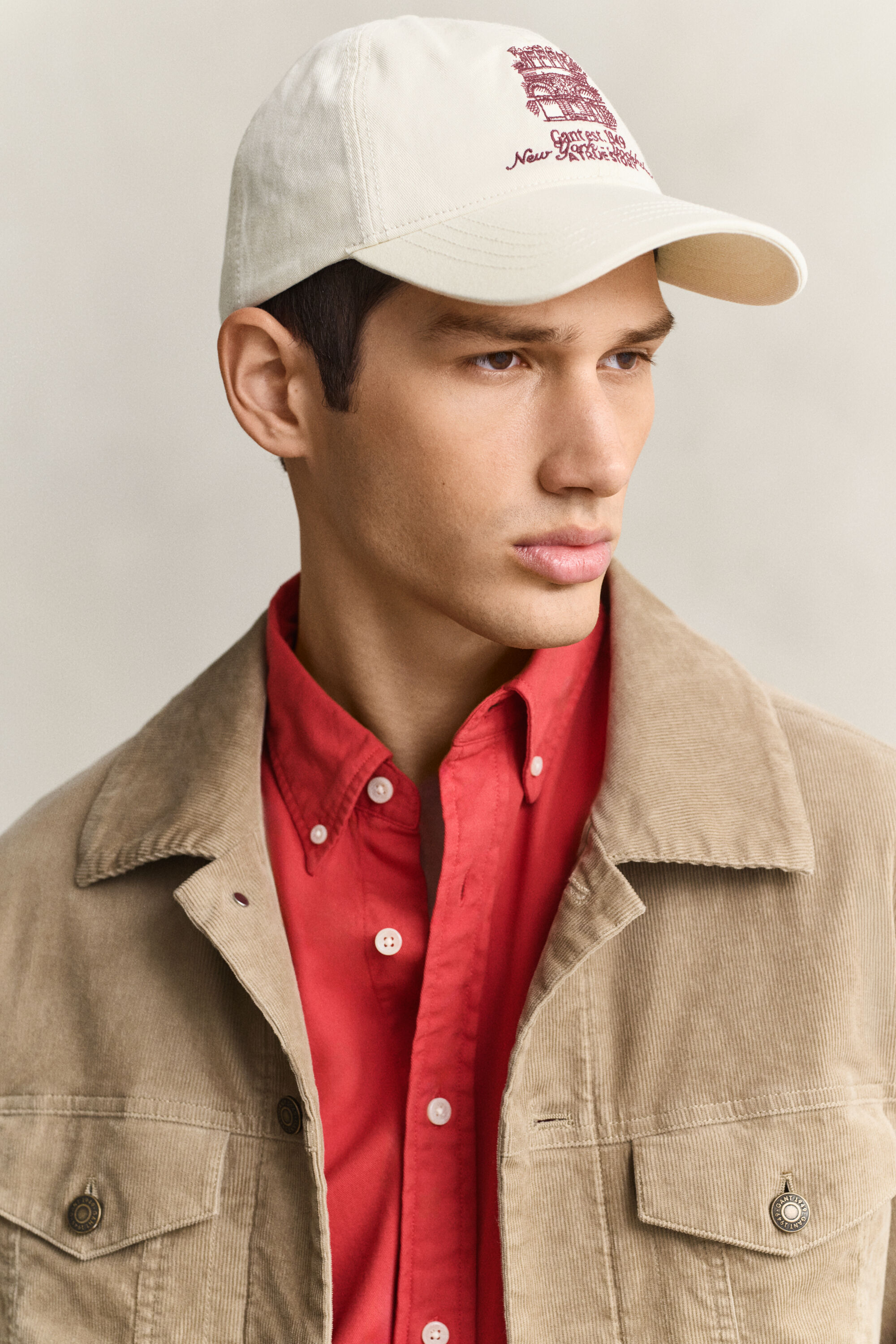 Trucker-Jacke aus Cord