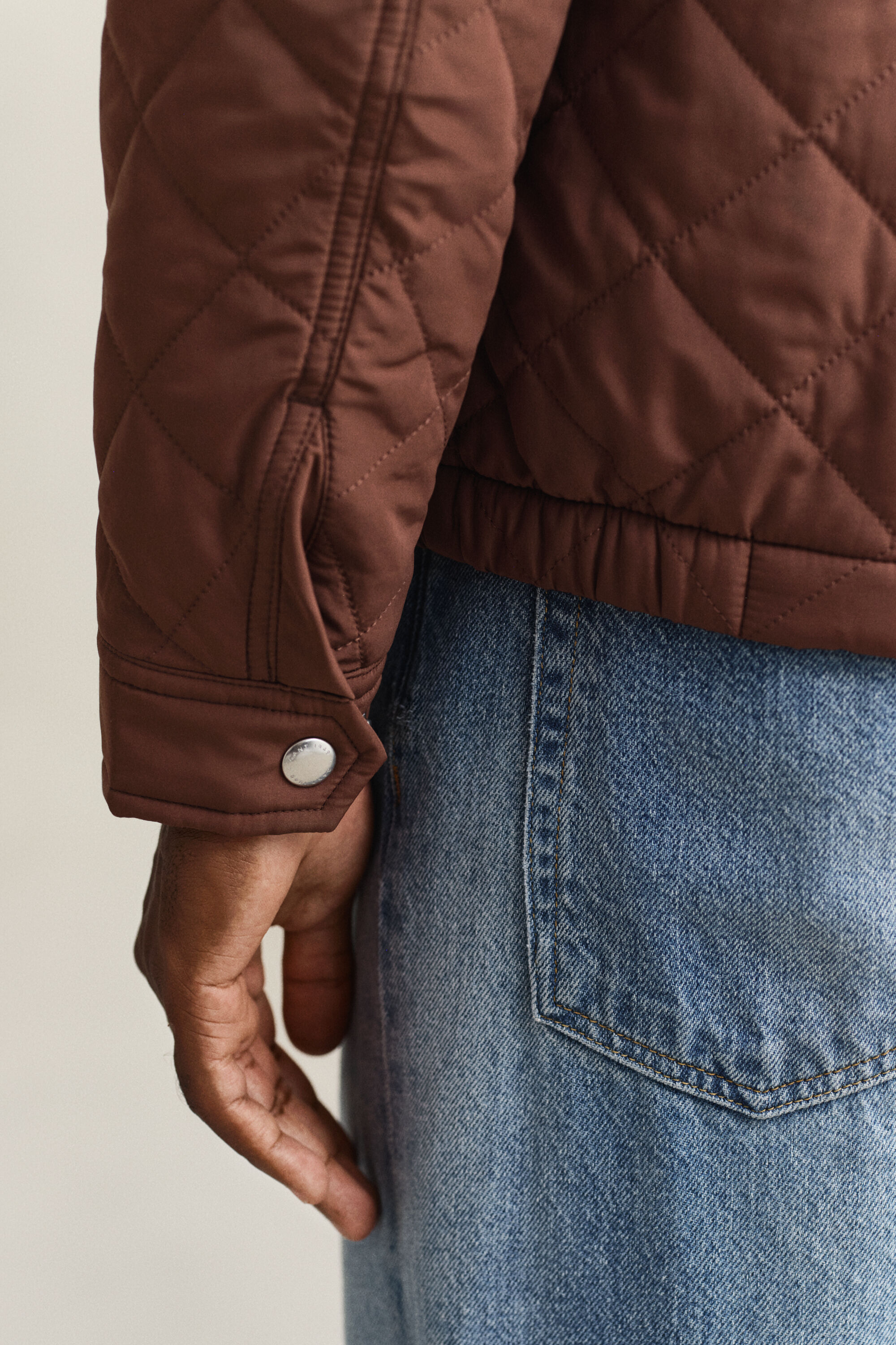 Gesteppter Windcheater