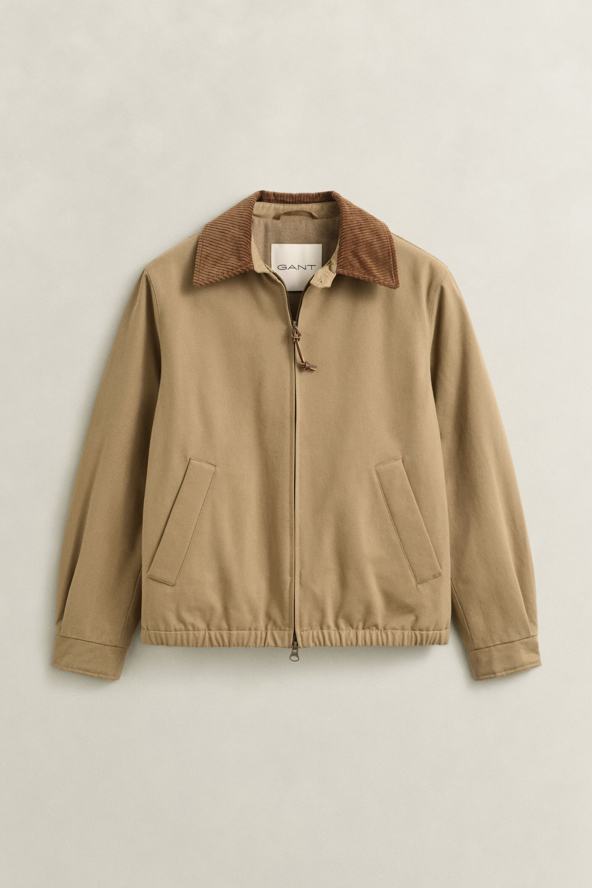 Harrington Jacke aus Moleskin