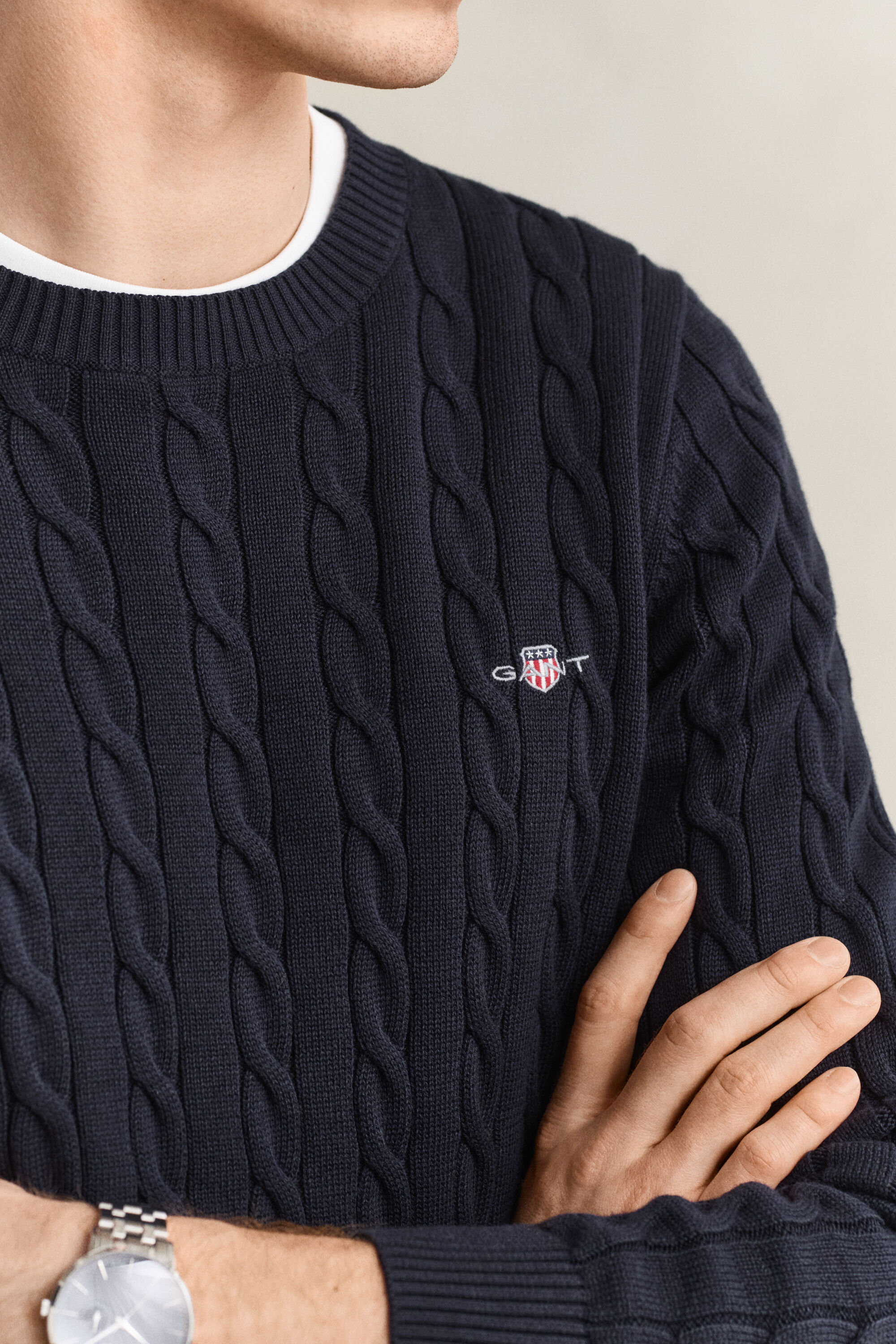 Classic Zopfstrickpullover