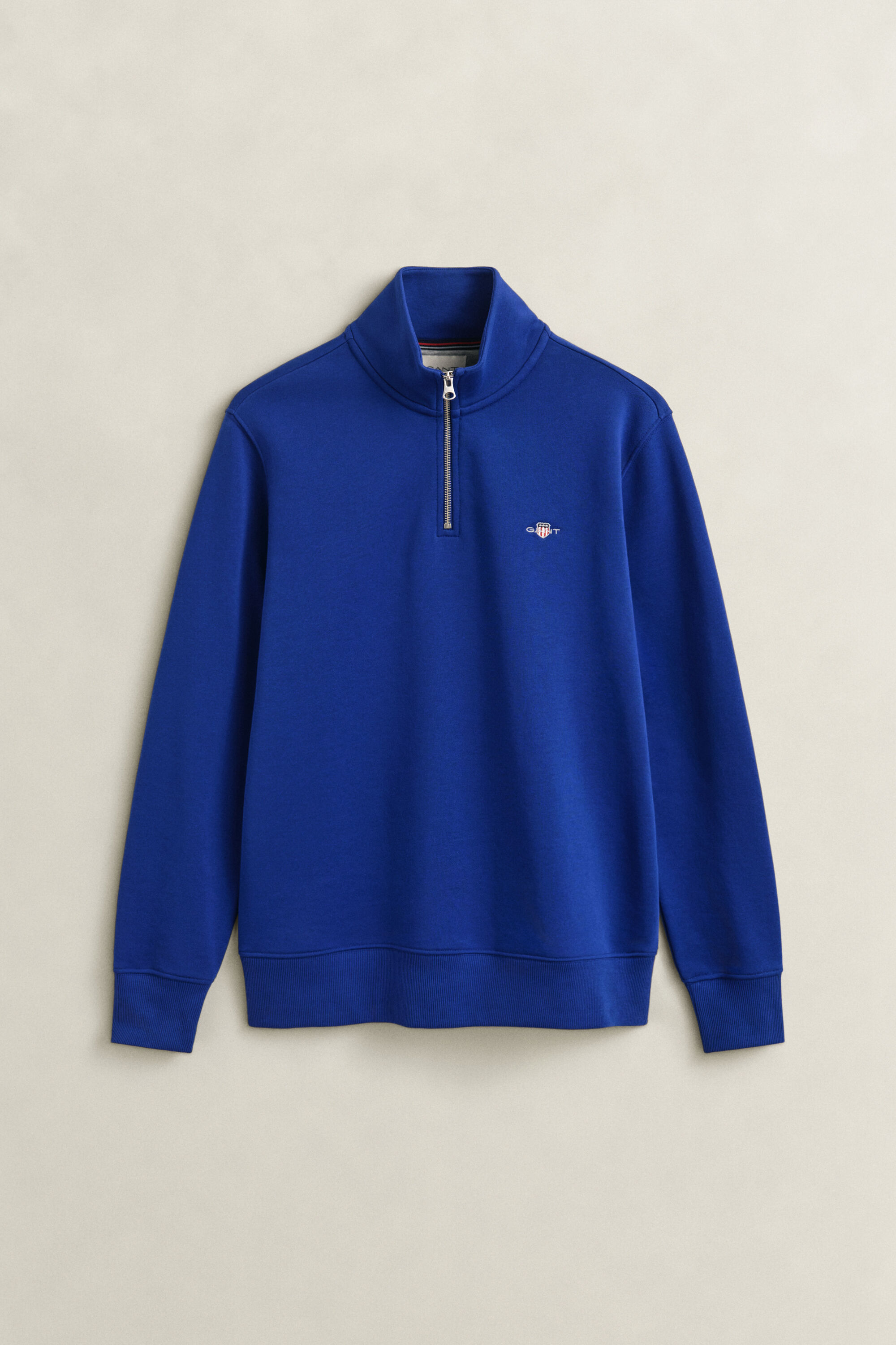 Shield Sweatshirt mit halblangem Reißverschluss