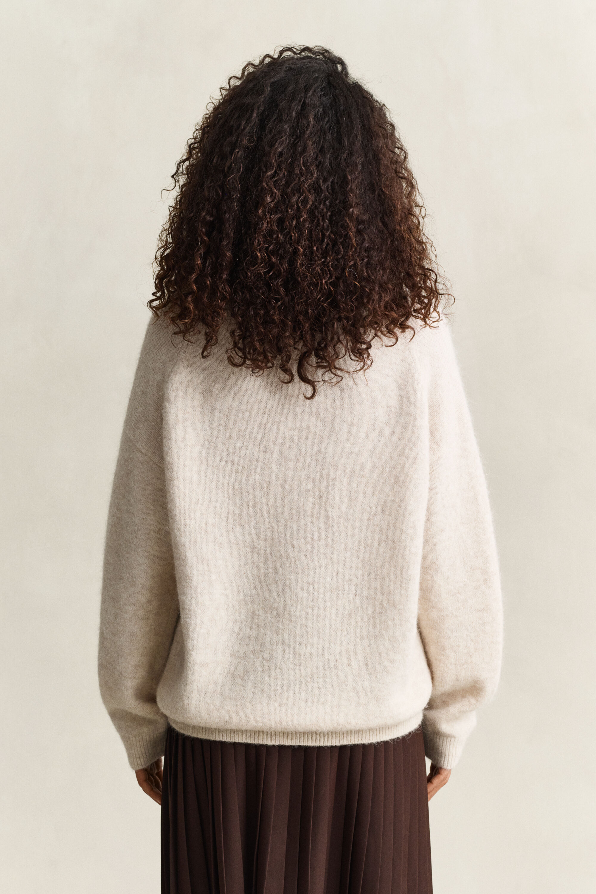 Pullover aus Alpakawollgemisch