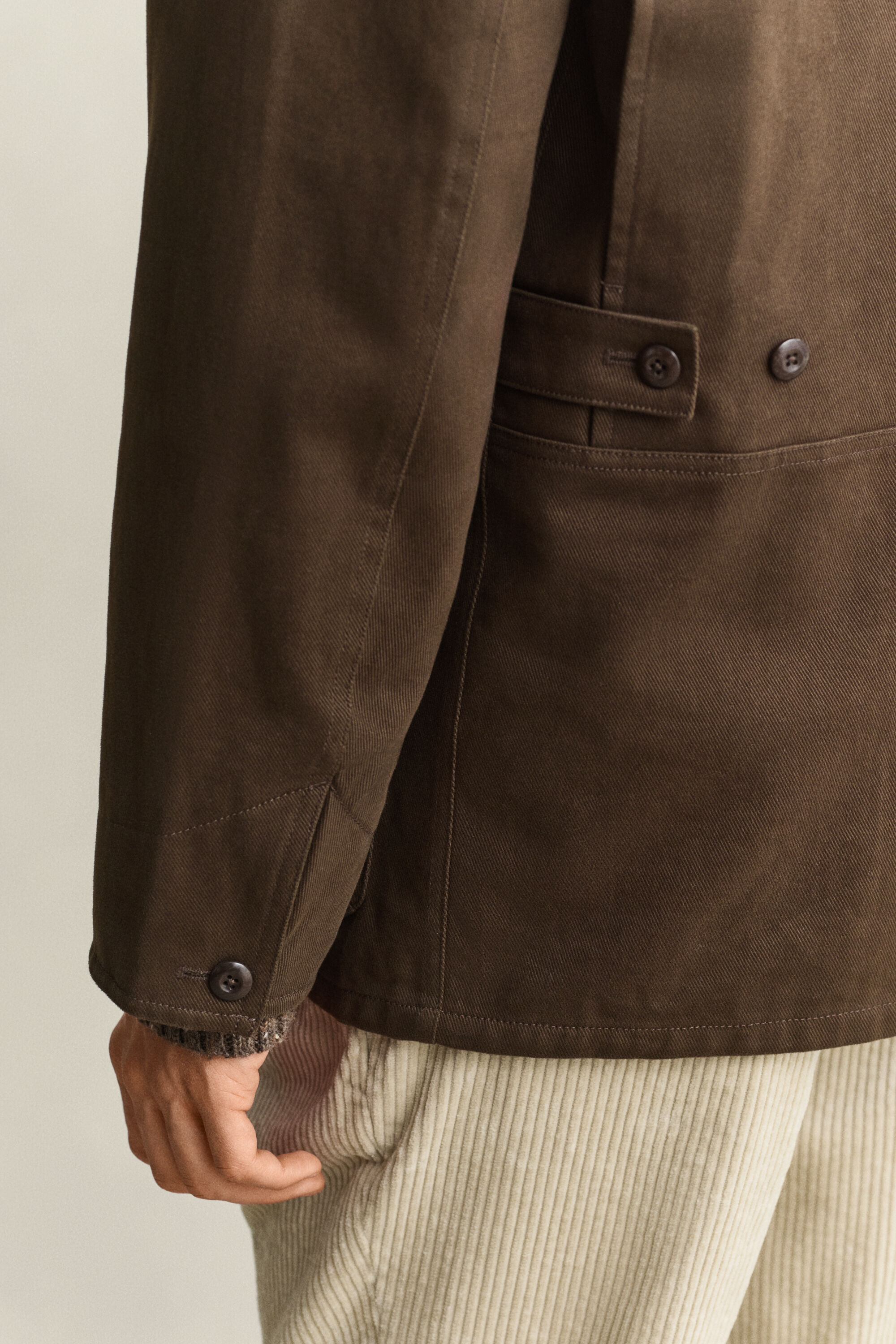 Decker-Jacke aus Moleskin